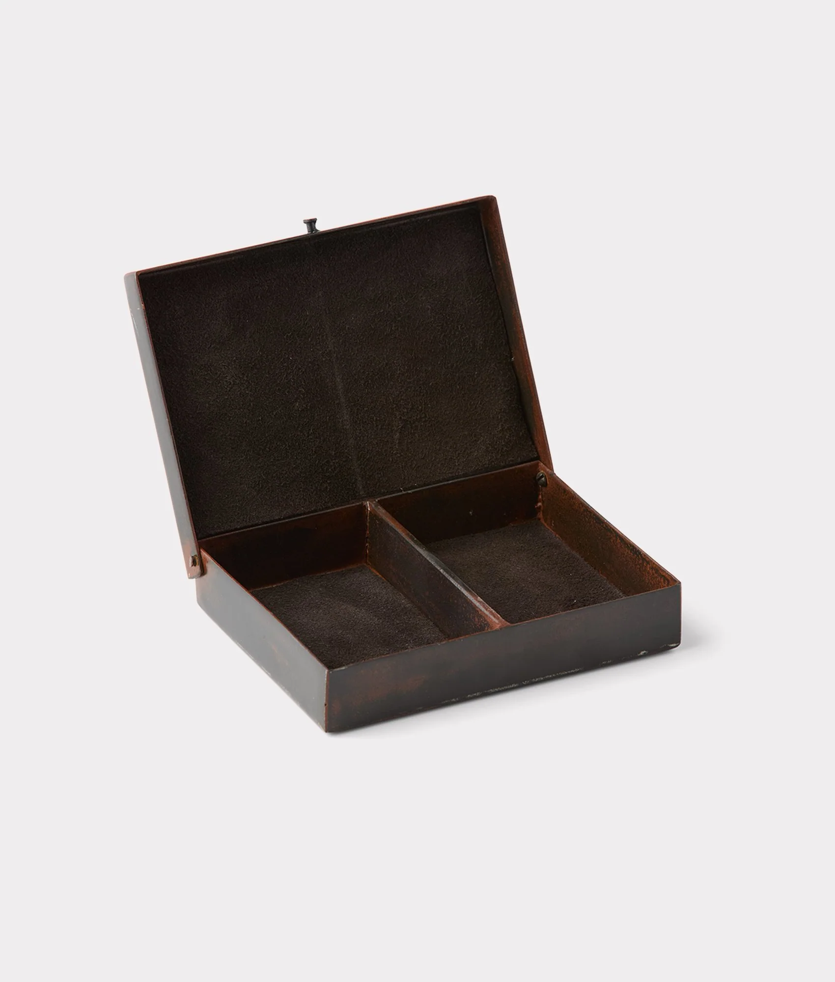 Mirrored L Playing Card Case :: Iron - Image 2
