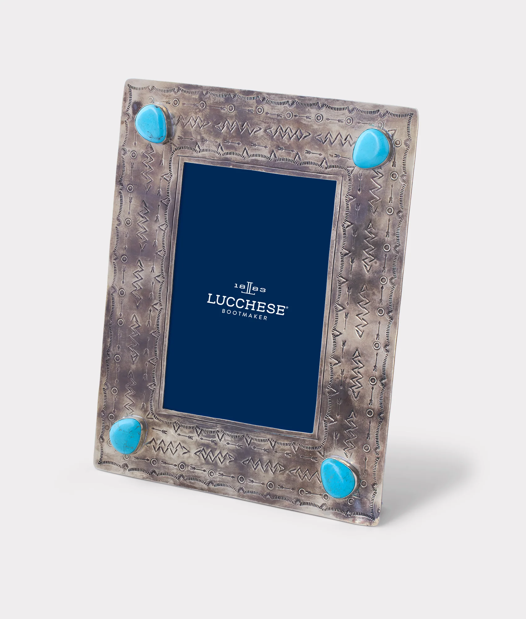 5 X 7 Southwestern Frame :: Silver - Image 3
