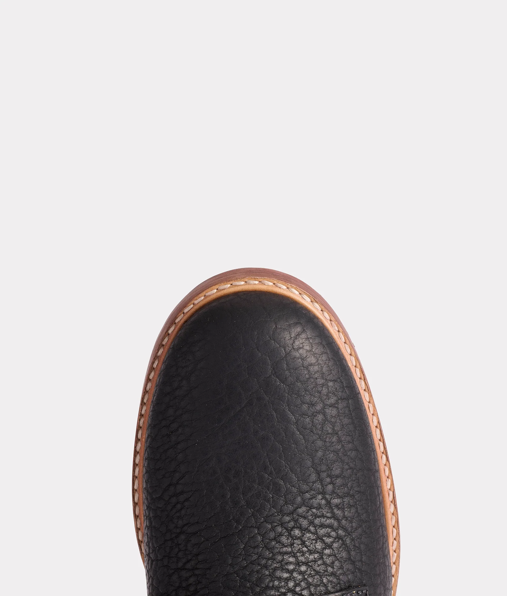 6" Lace Up Derby Boot :: Black - Image 7