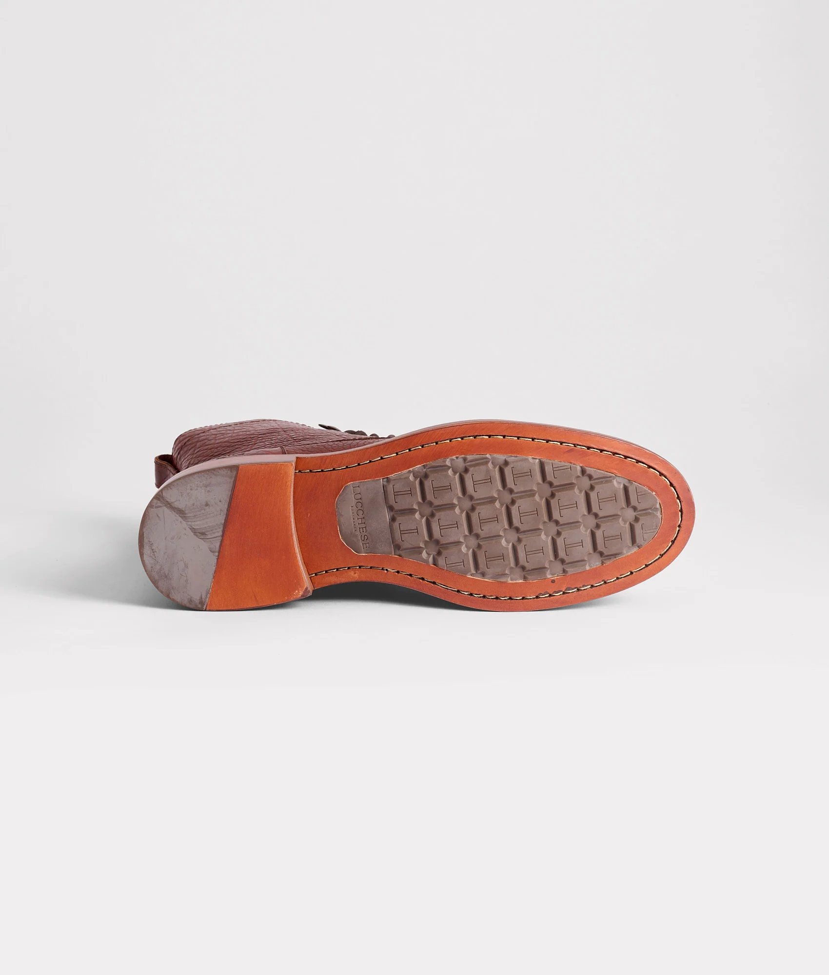 6" Lace Up Derby Boot :: Whiskey - Image 6
