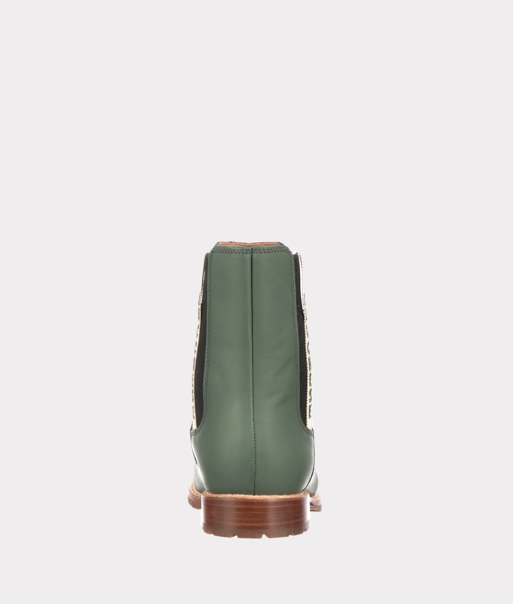 All-Weather Ladies Garden Boot :: Military Green + Black - Image 6