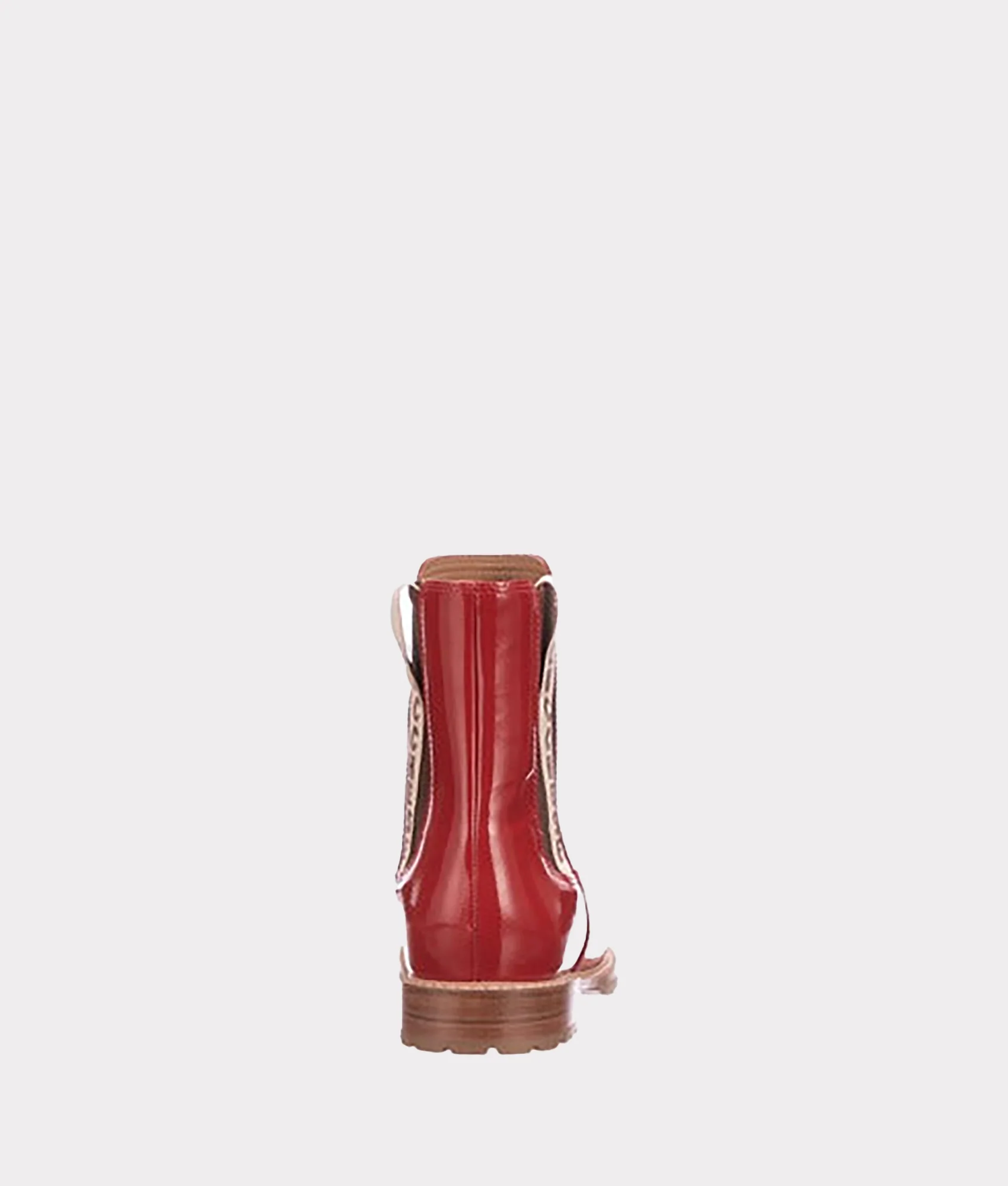 All-Weather Ladies Garden Boot :: Red - Image 4