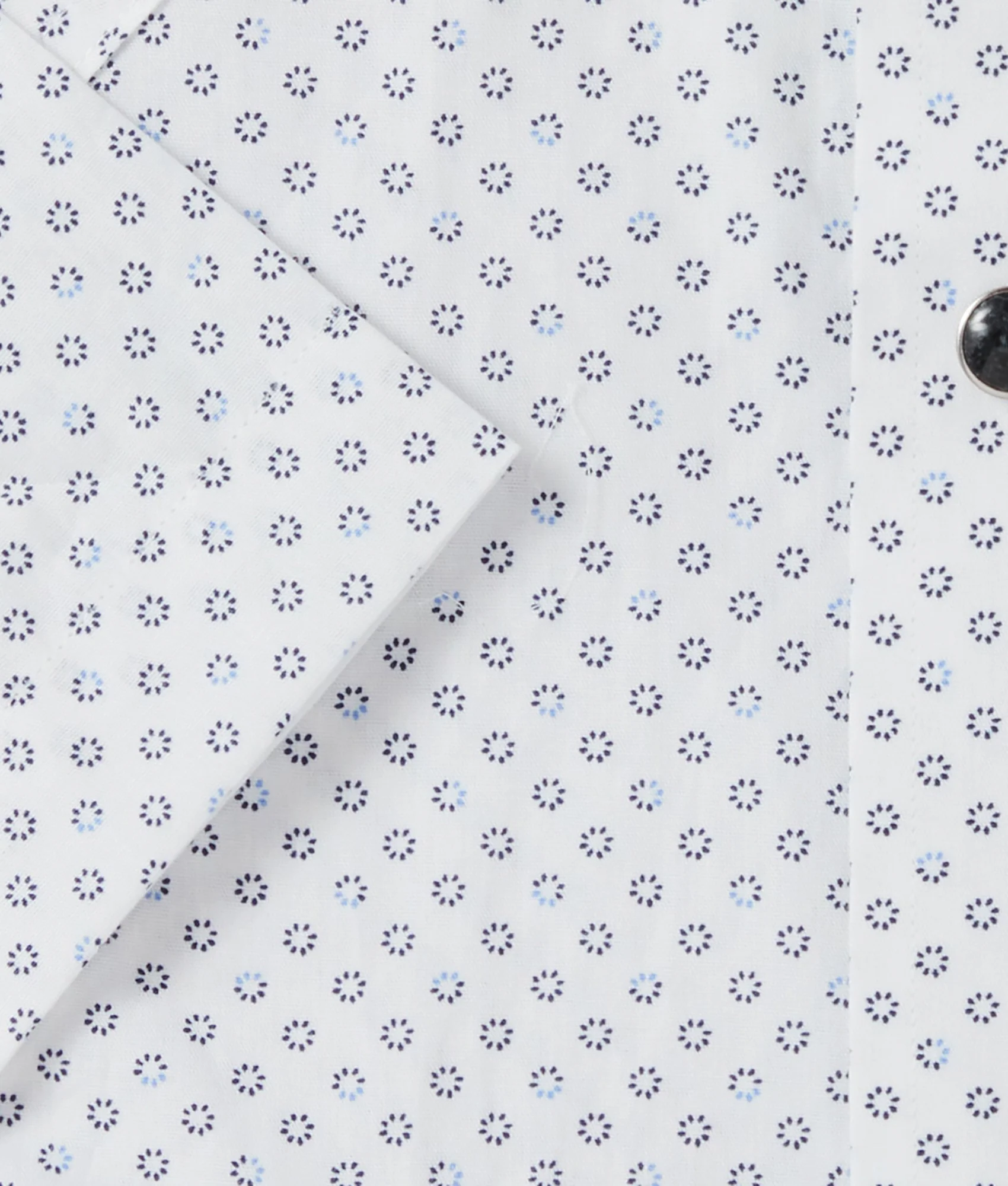 Austin Classic Fit :: Blue And Navy Circle Print - Image 3