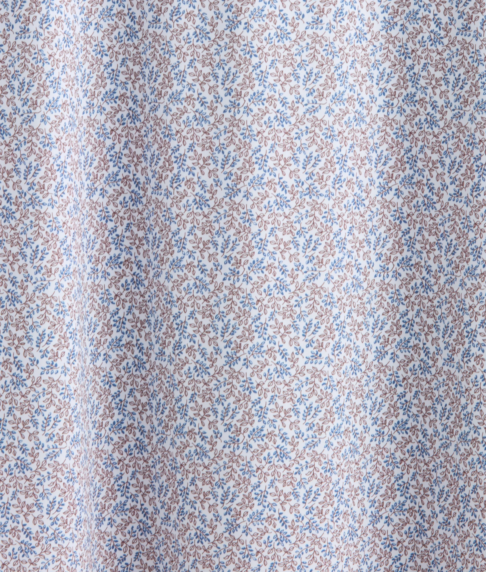 Lucchese Golf Polo :: Brown And Blue Floral - Image 10