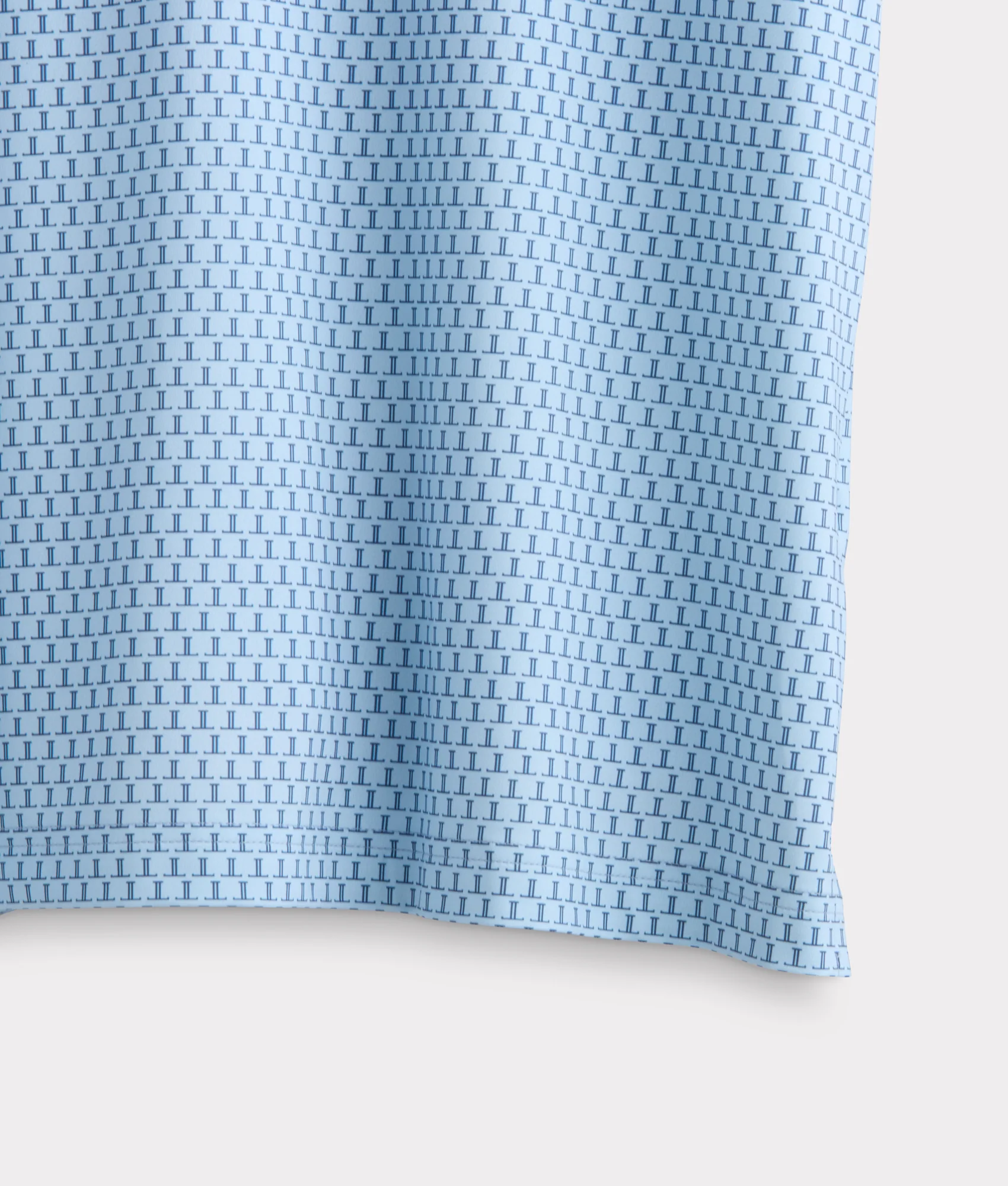 Lucchese Golf Polo :: Turquoise - Image 8