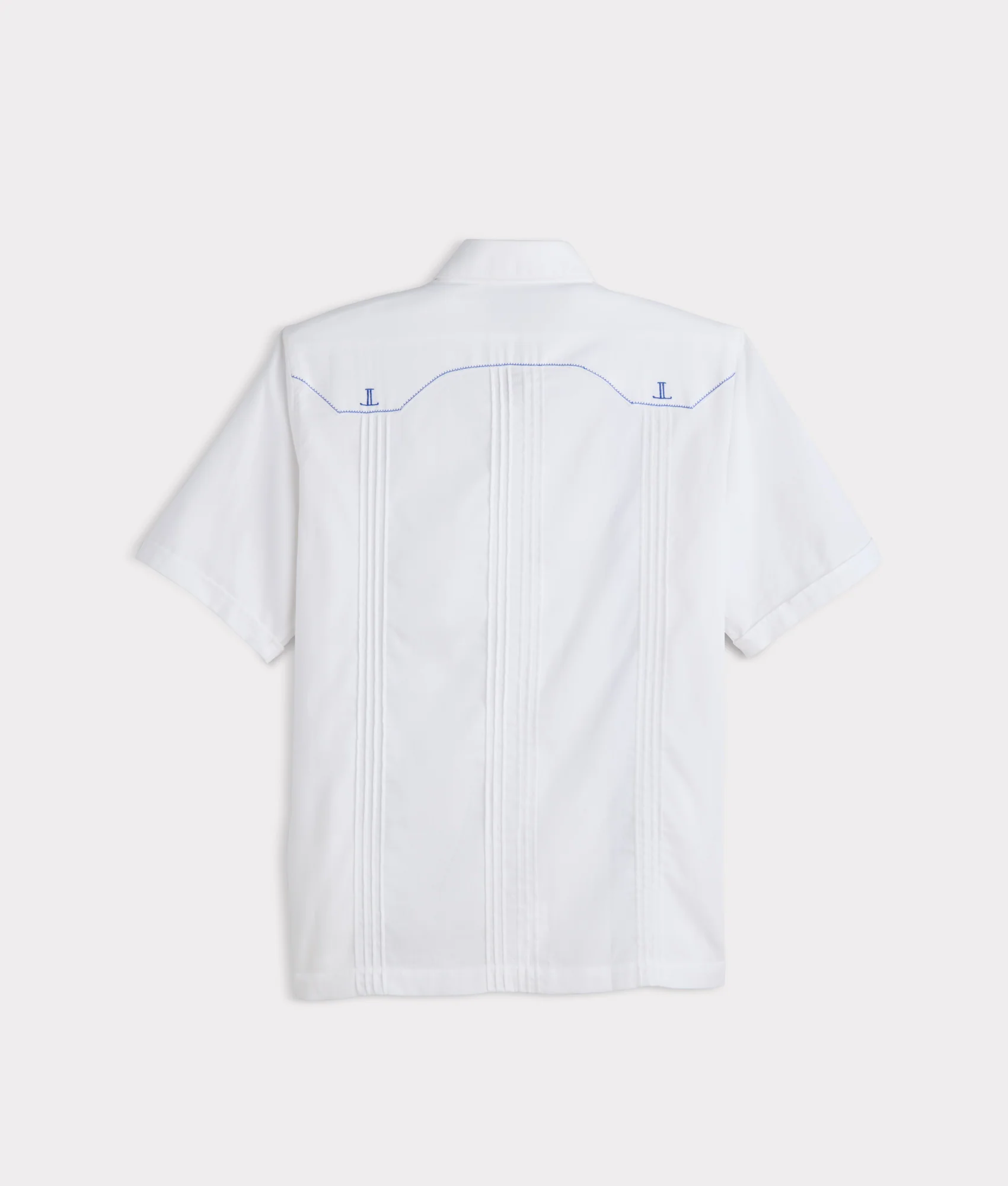 Guayabera Shirt :: White - Image 3