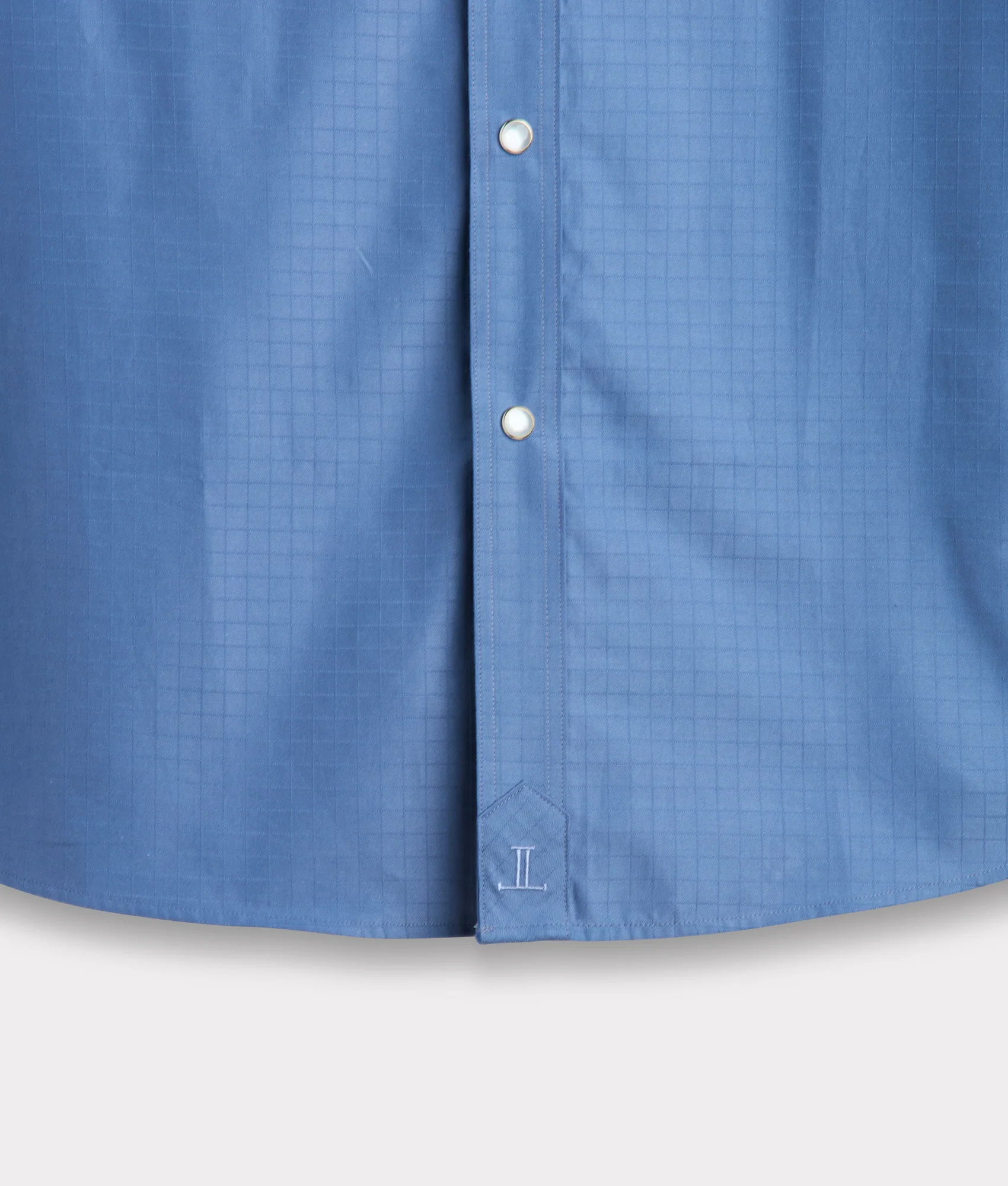 El Paso Square Dobby :: Slate Blue - Image 9