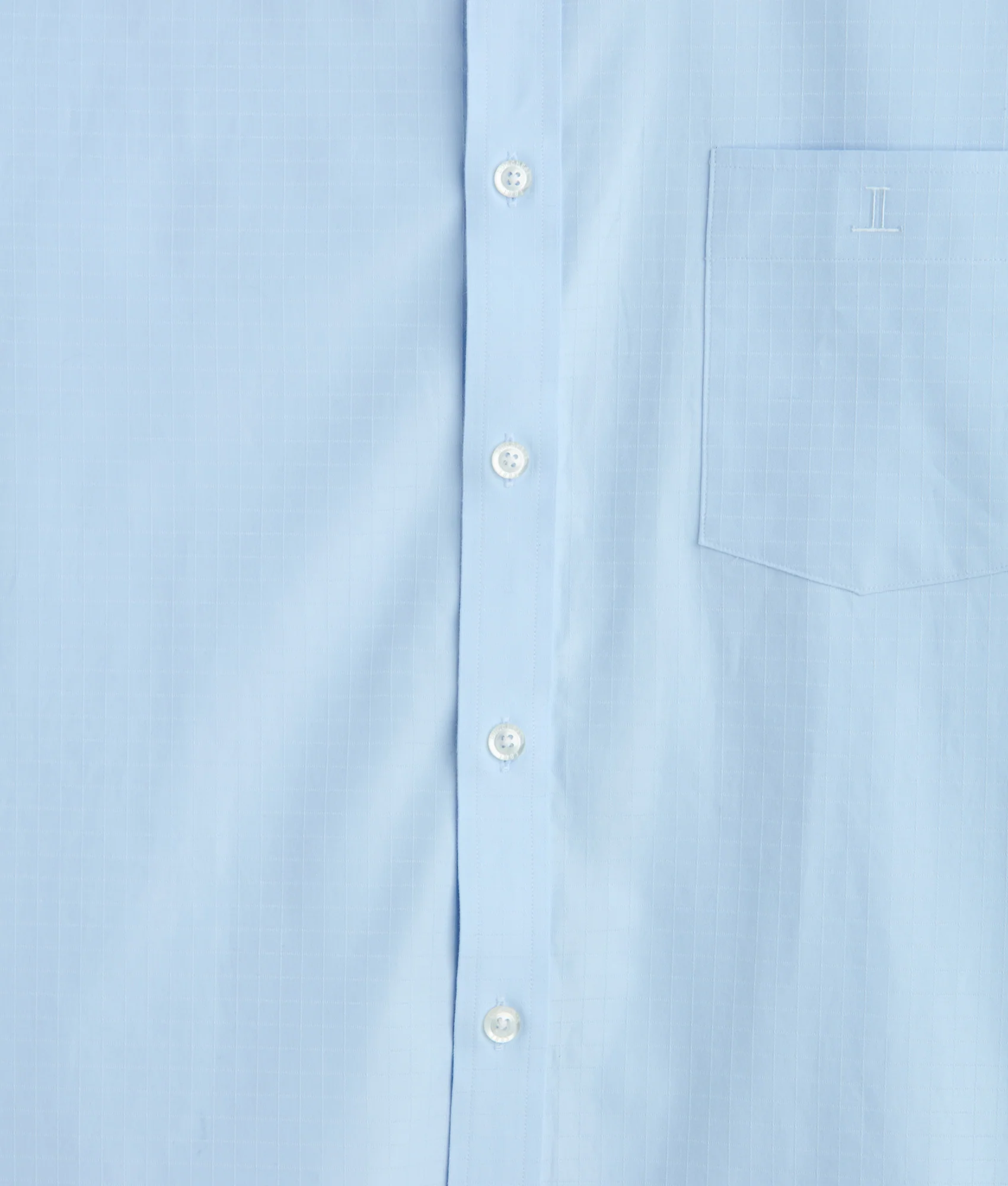 San Antonio Cowboy Fit :: Sky Blue Square Dobby - Image 3