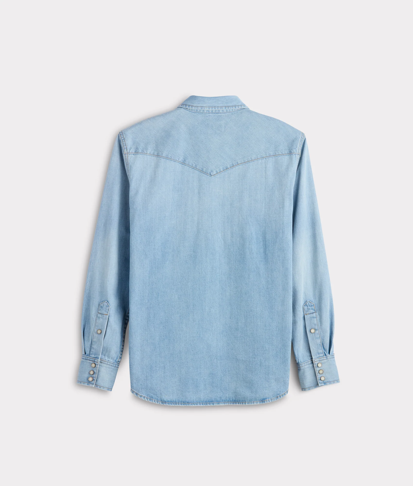 Jacob Men's Shirt :: Chambray Blue - Image 2