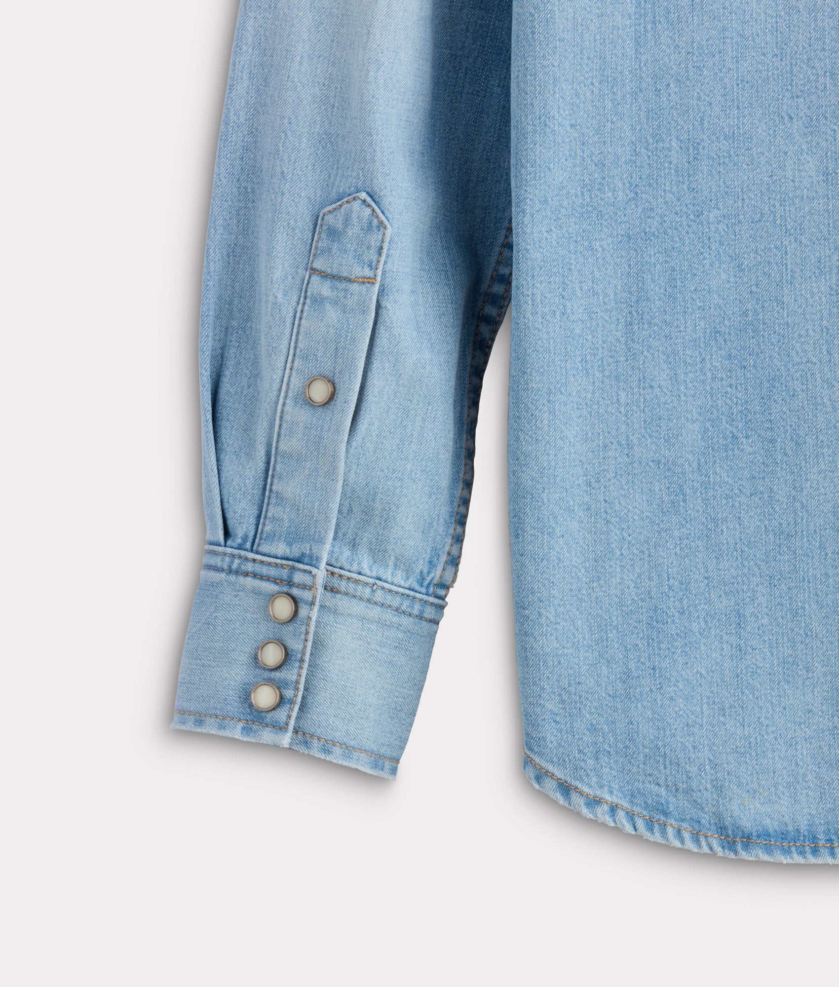Jacob Men's Shirt :: Chambray Blue - Image 8