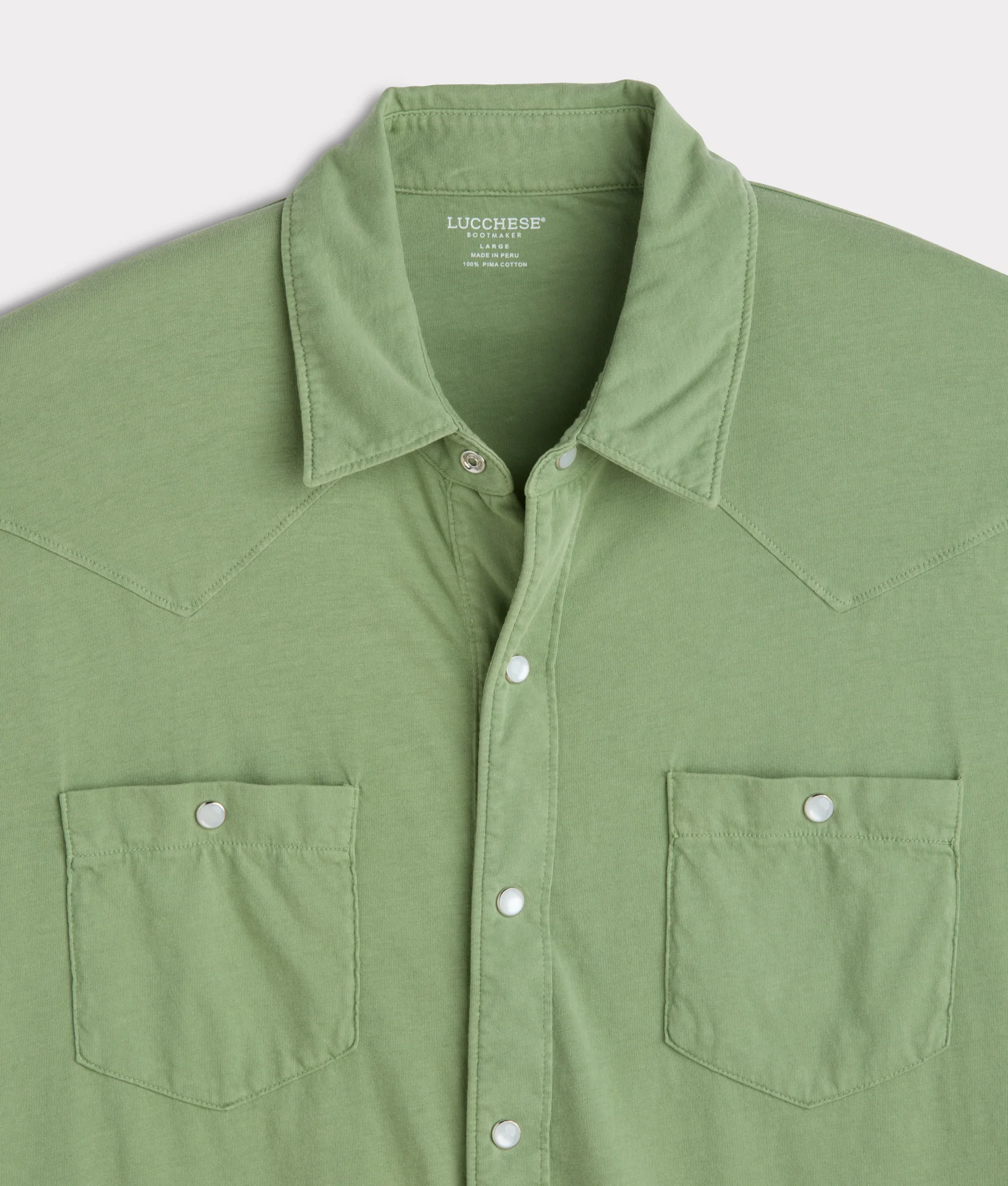 Cody Short Sleeve :: Sage - Image 6