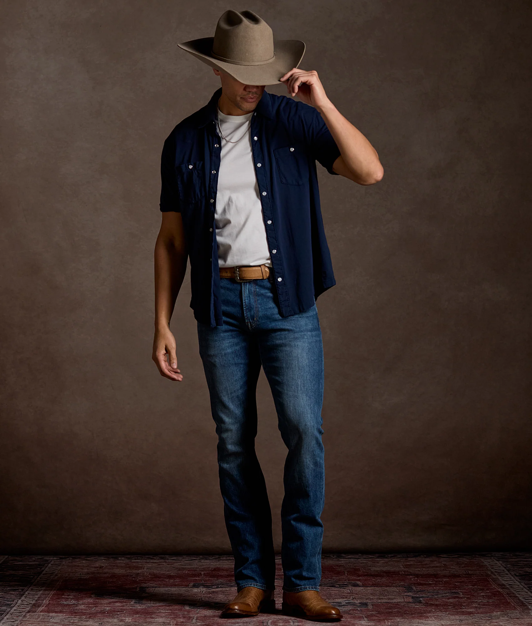 Cody Short Sleeve :: Navy - Image 8