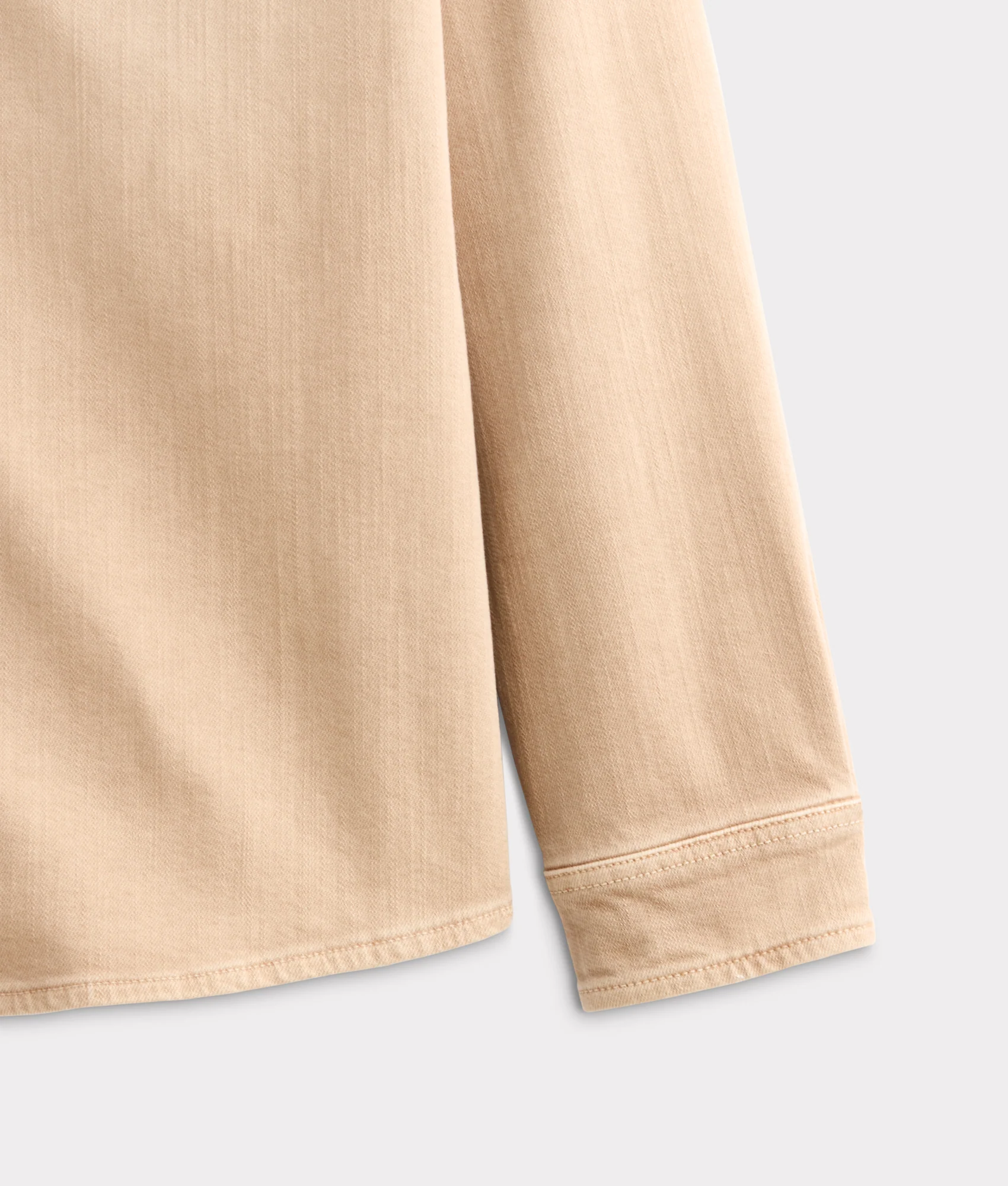 Roper Denim Shirt :: Beige - Image 7