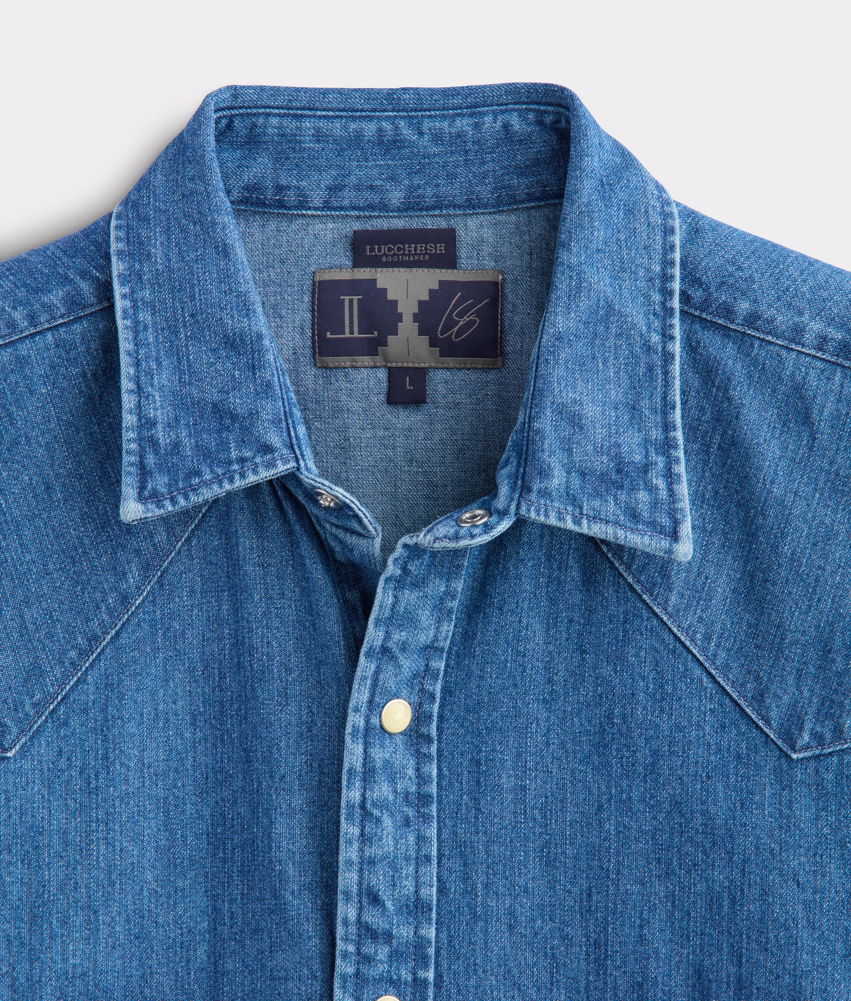 Lucchese x Chris Stapleton Classic Fit :: Medium Wash - Image 4