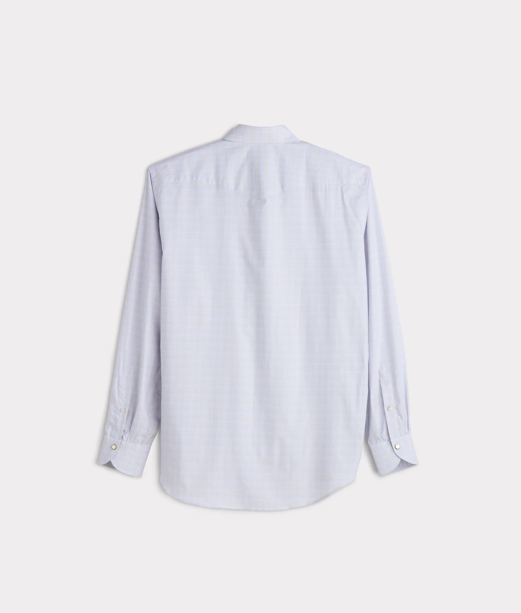 El Paso Classic Fit :: Sky Blue Plaid - Image 3