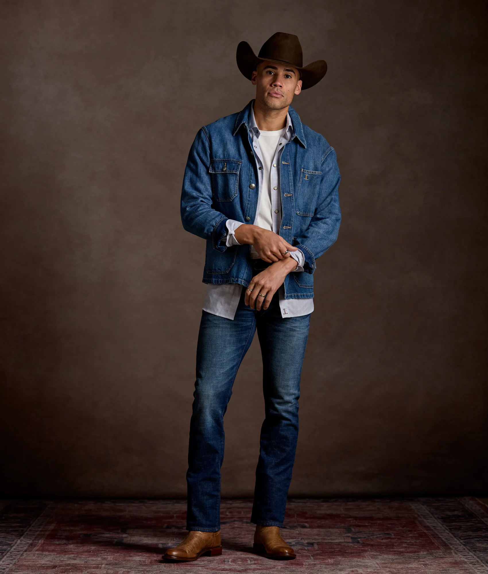 El Paso Classic Fit :: Sky Blue Plaid - Image 9