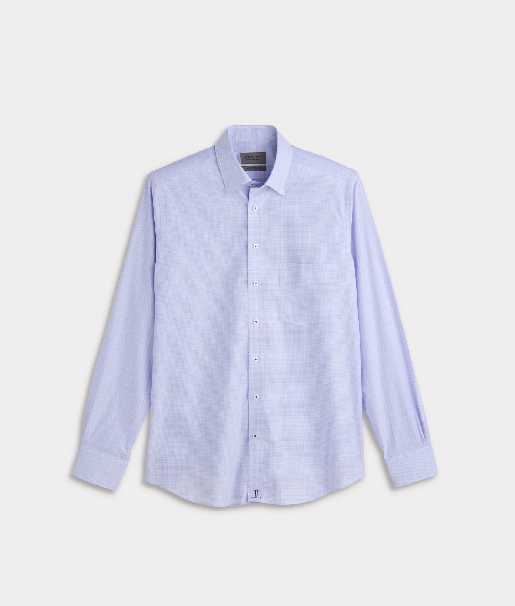 San Antonio Modern Fit :: Lavender Plaid