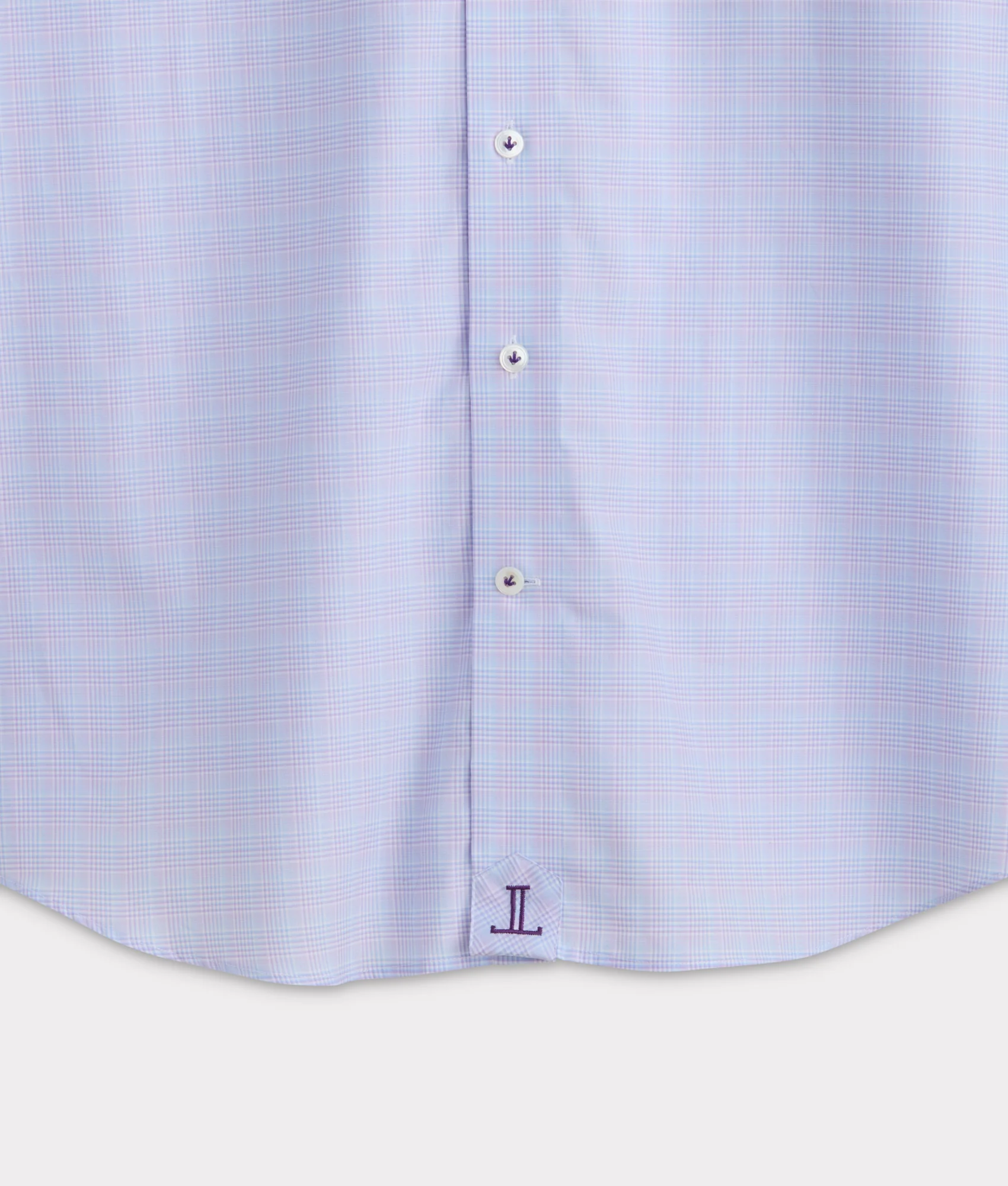 San Antonio Modern Fit :: Lavender Plaid - Image 10