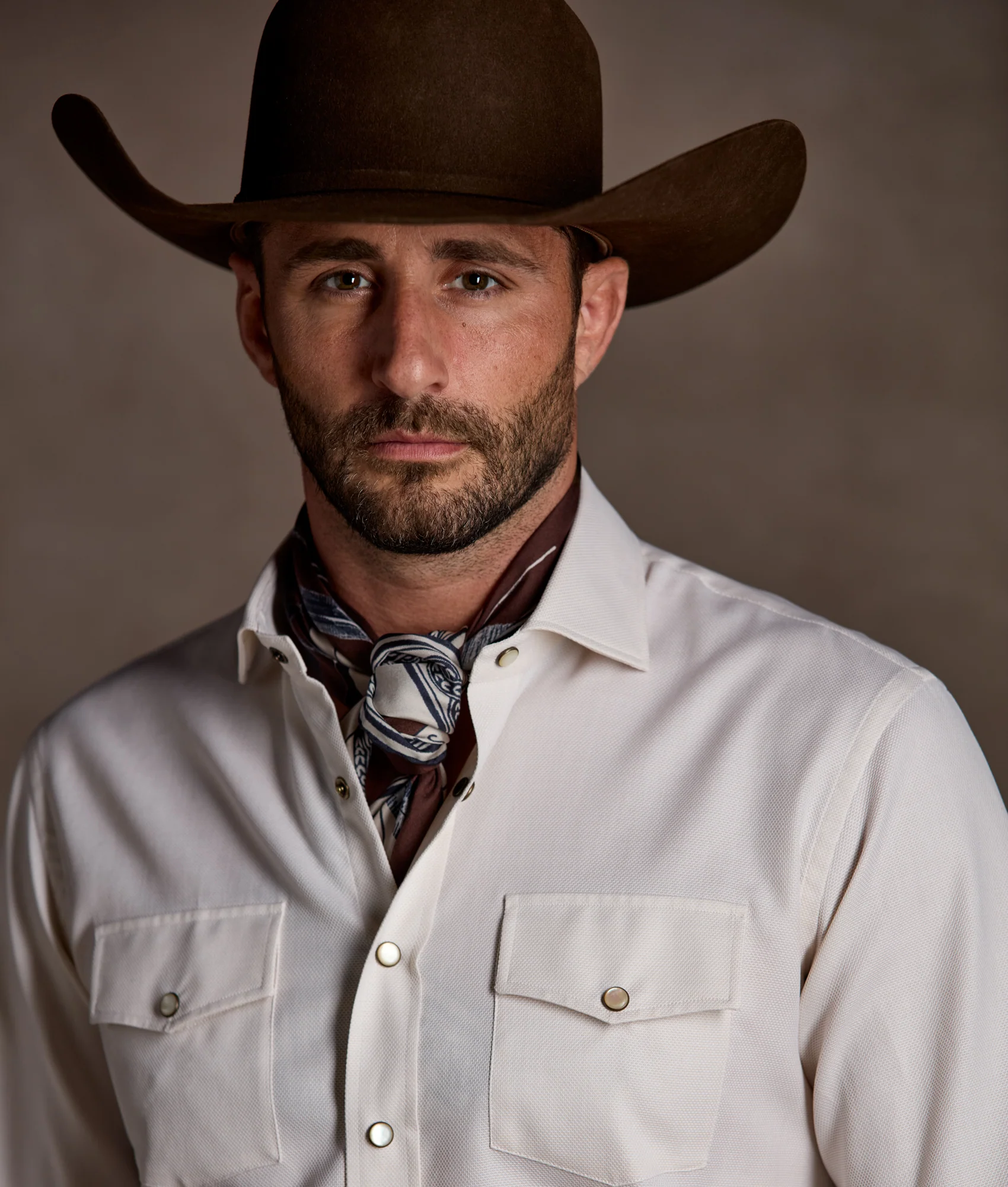 El Paso Classic Fit :: Tan Honeycomb - Image 6