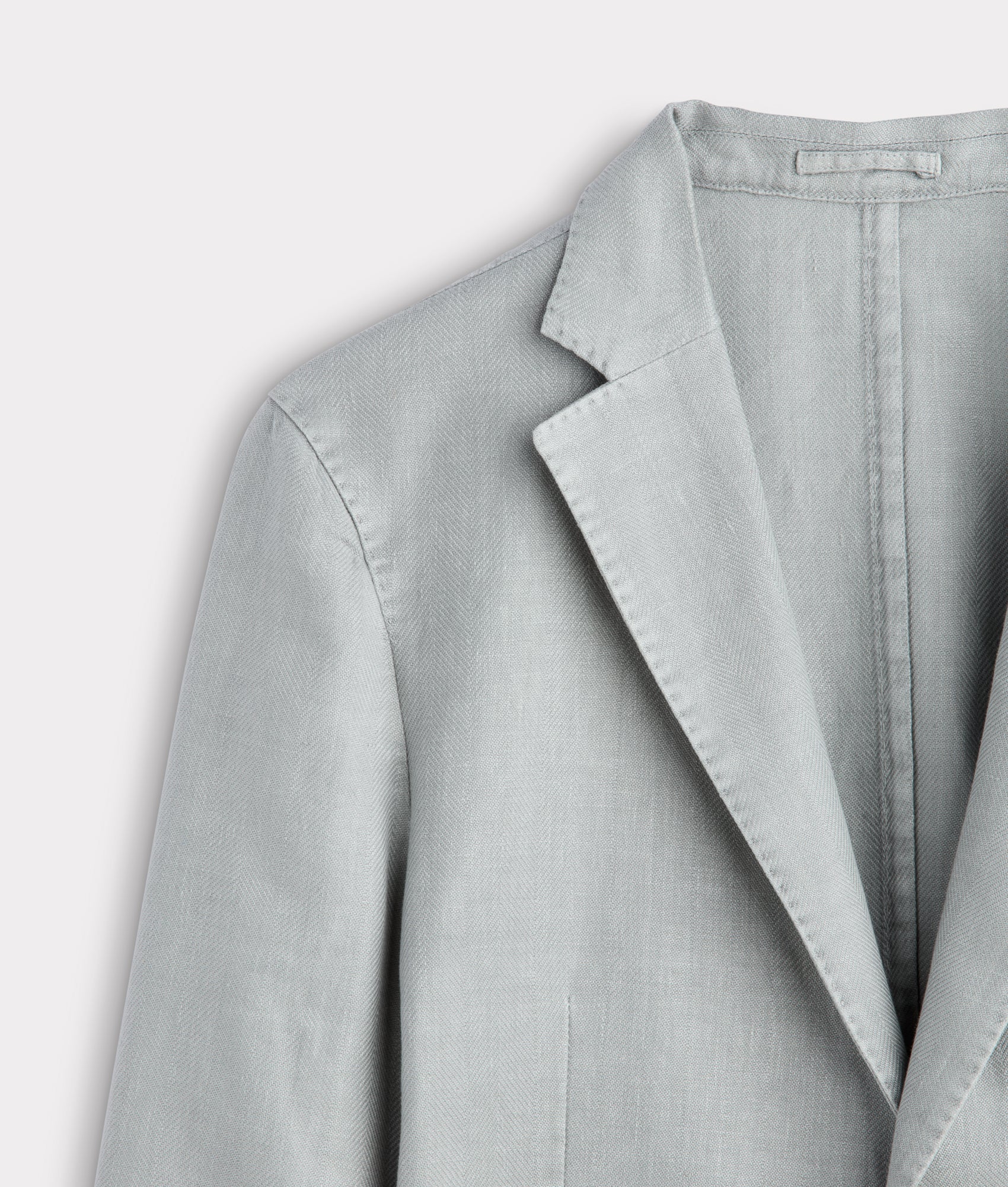 Herringbone Sport Coat - Modern Fit :: Grey - Image 7