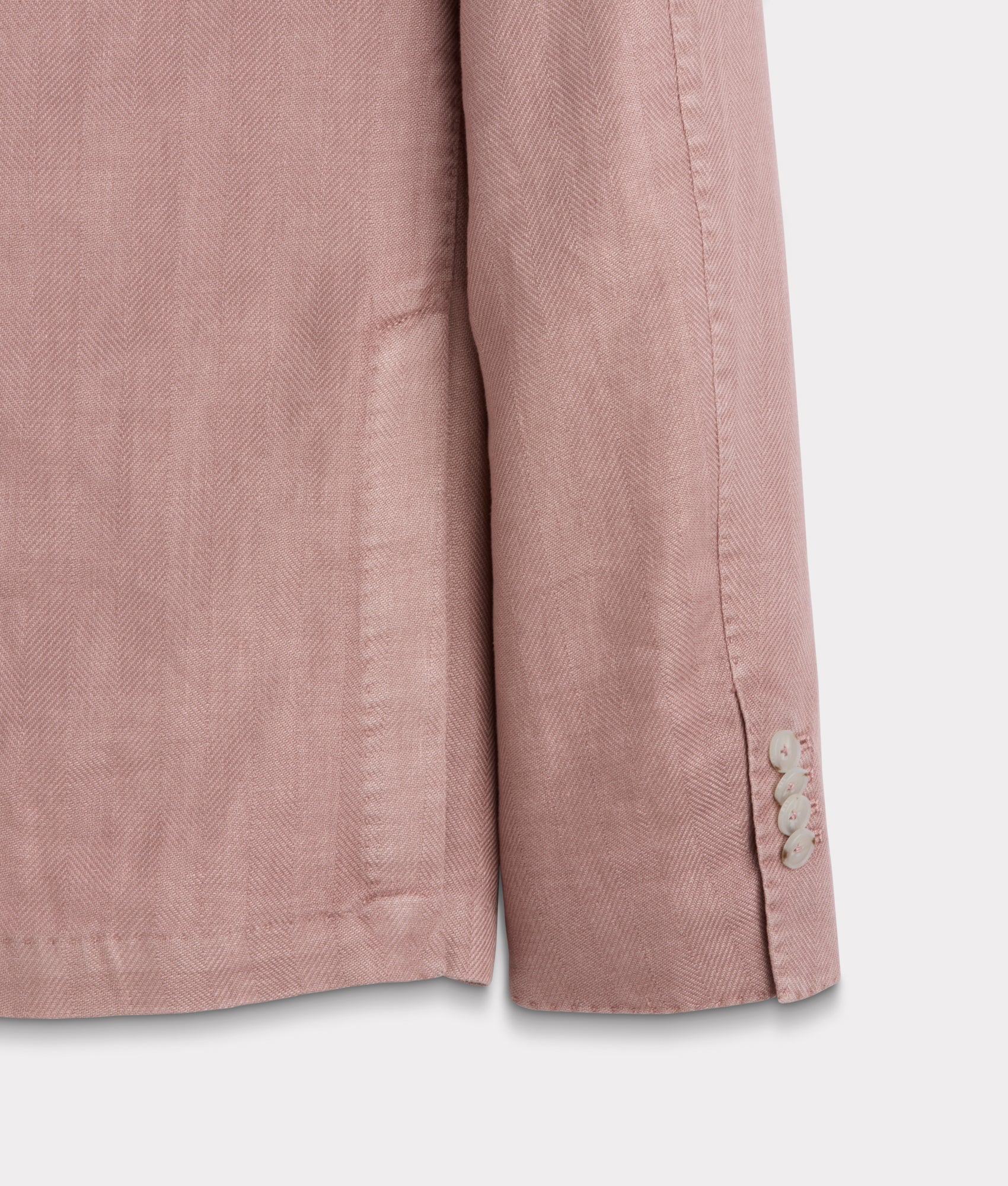 Herringbone Sport Coat - Modern Fit :: Rose - Image 11