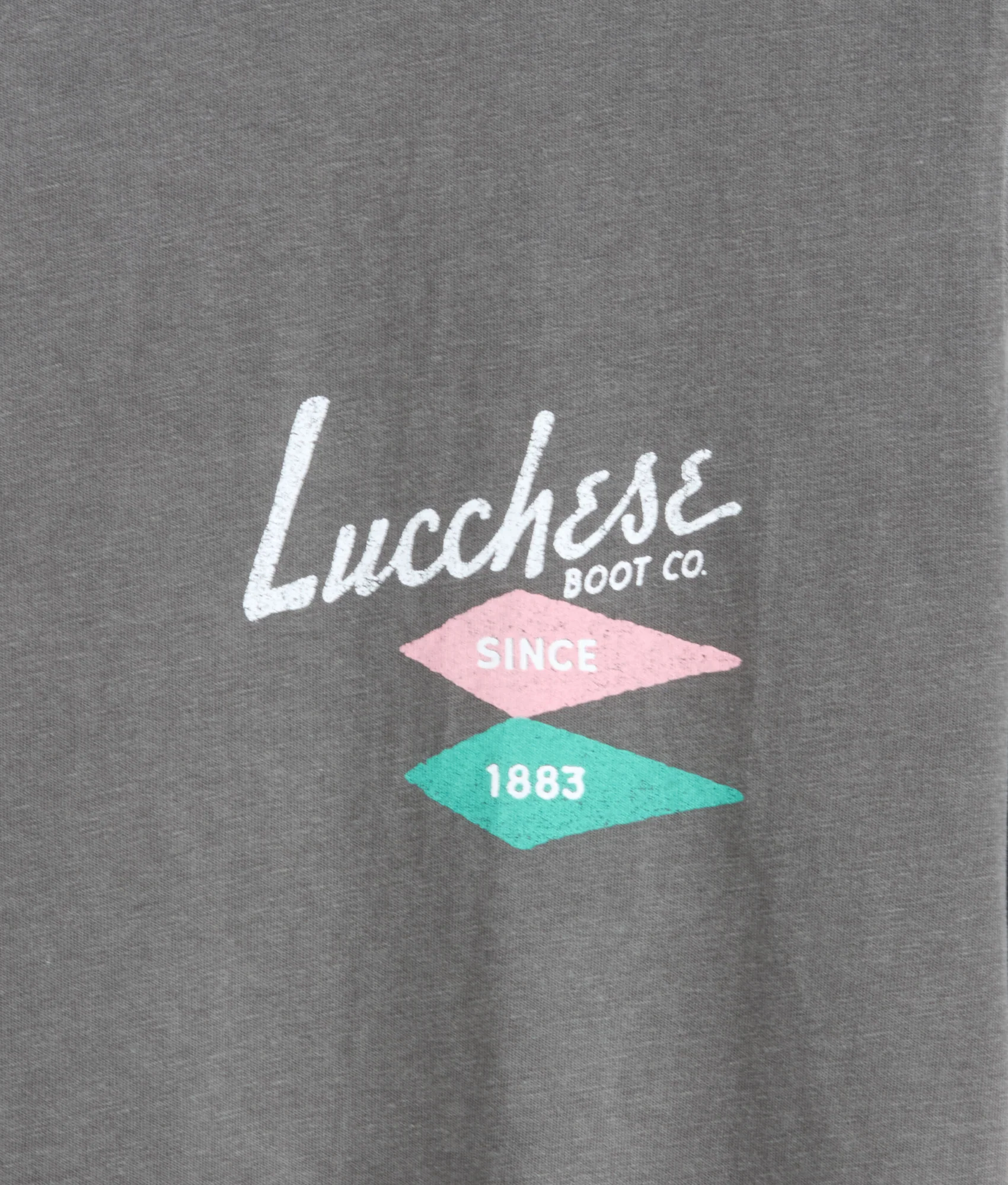 Lucchese Hotel Tee :: Slate - Image 5