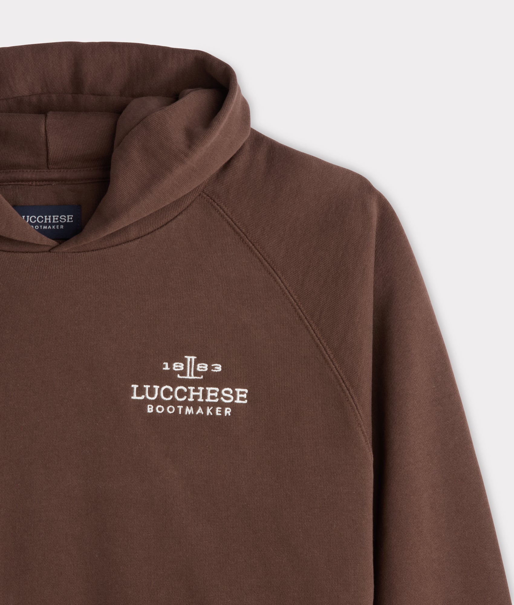 Lucchese Hoodie :: Brown - Image 3