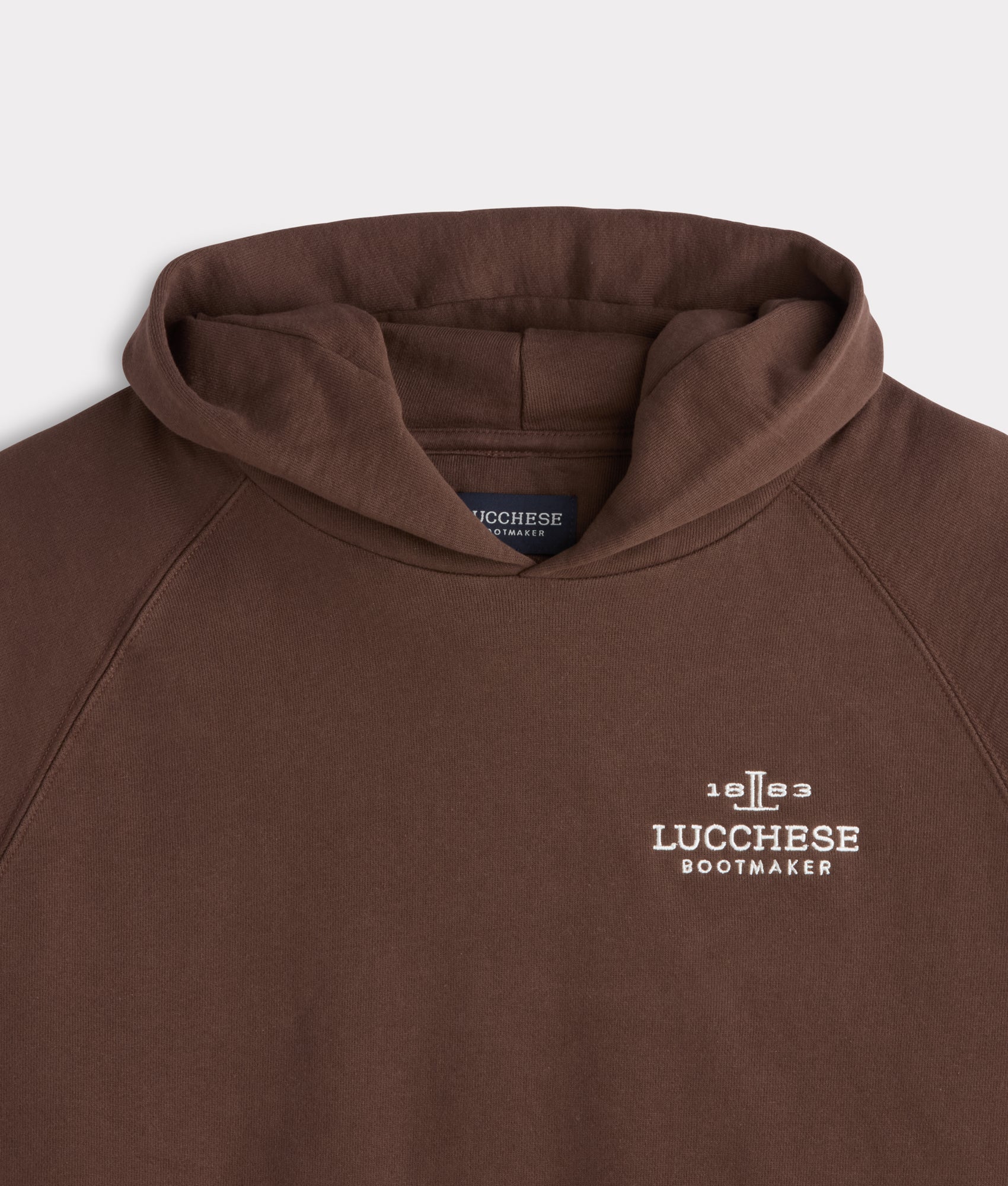 Lucchese Hoodie :: Brown - Image 6