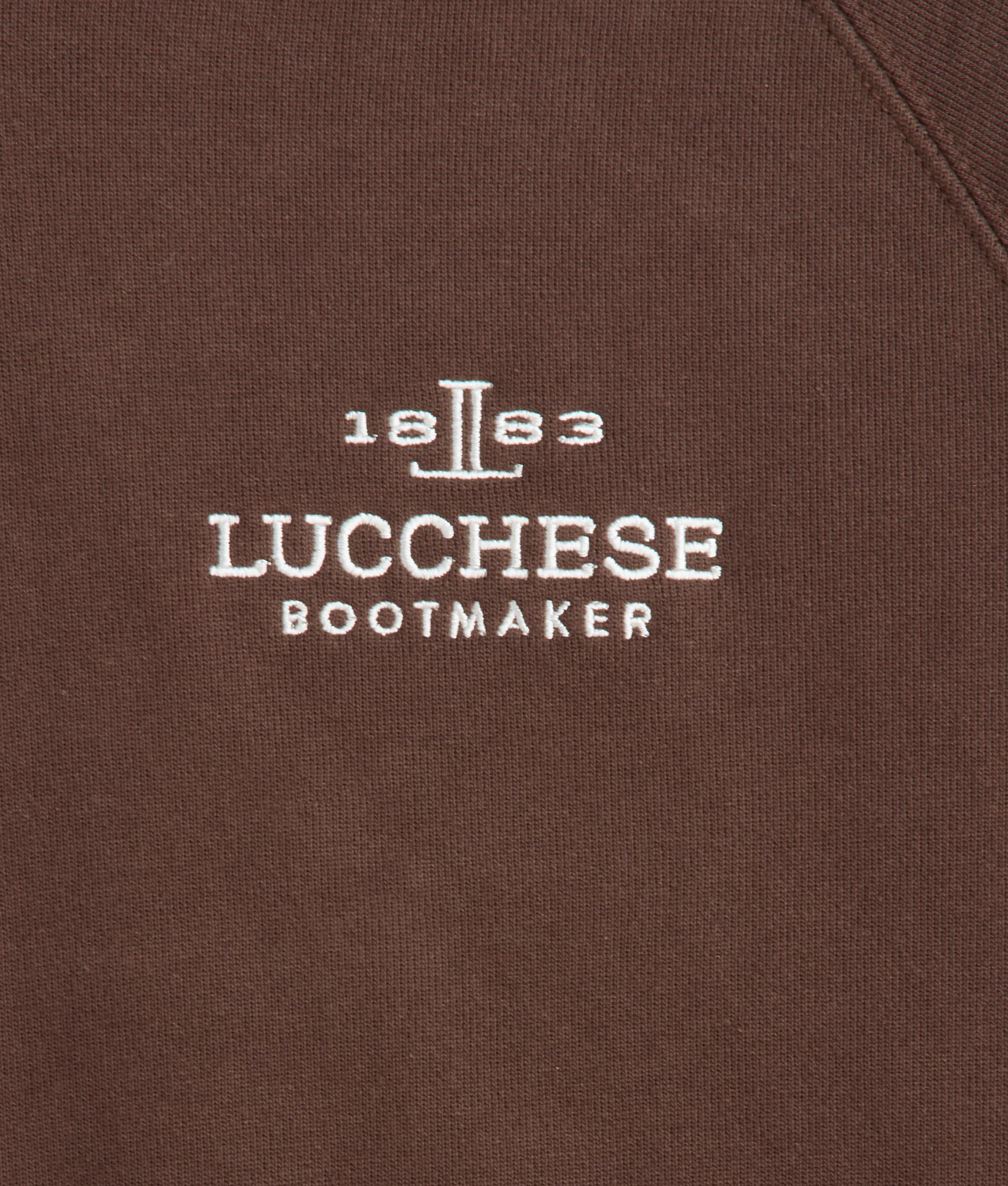 Lucchese Hoodie :: Brown - Image 7