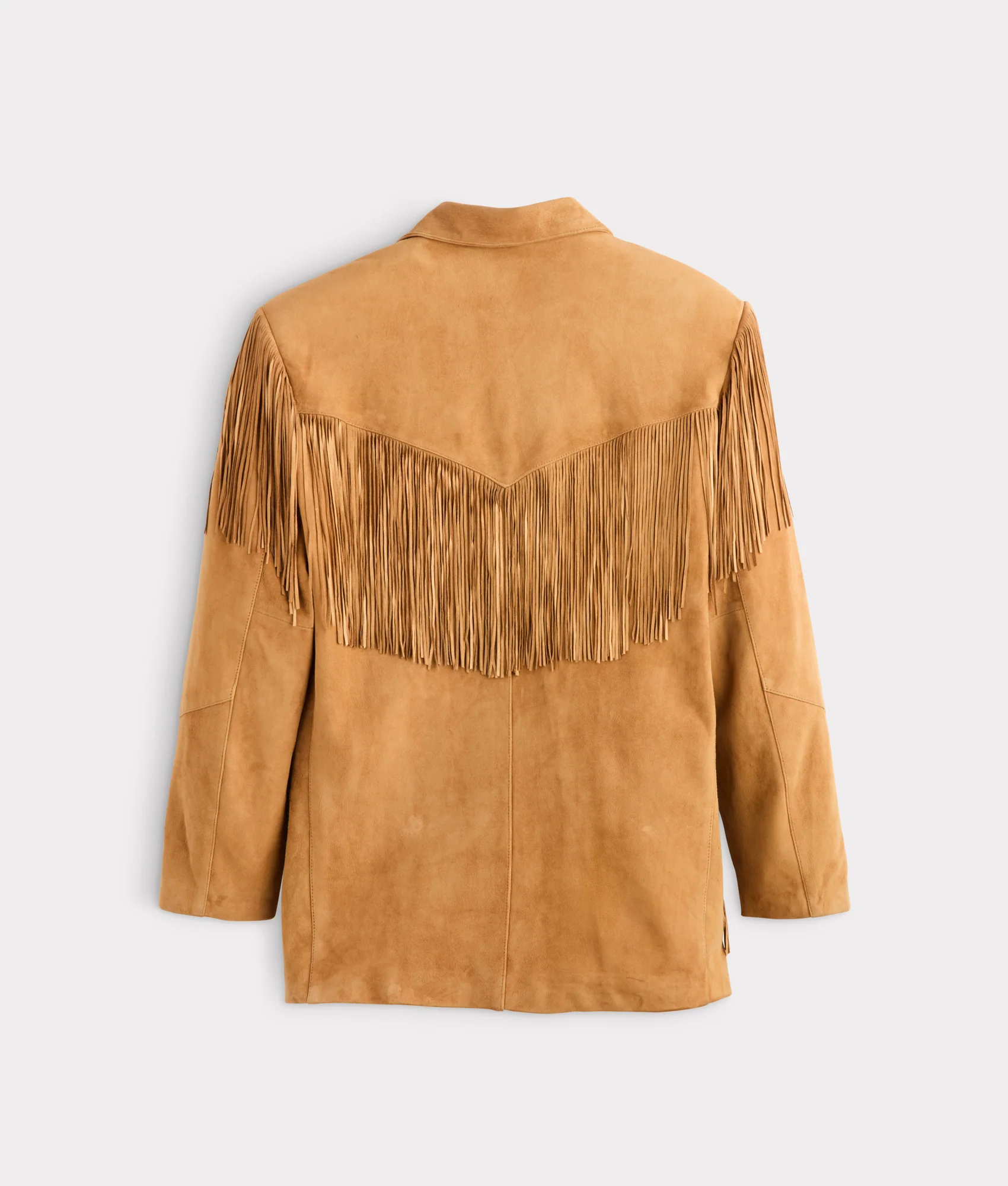 Maverick Fringe Jacket :: Tan - Image 3