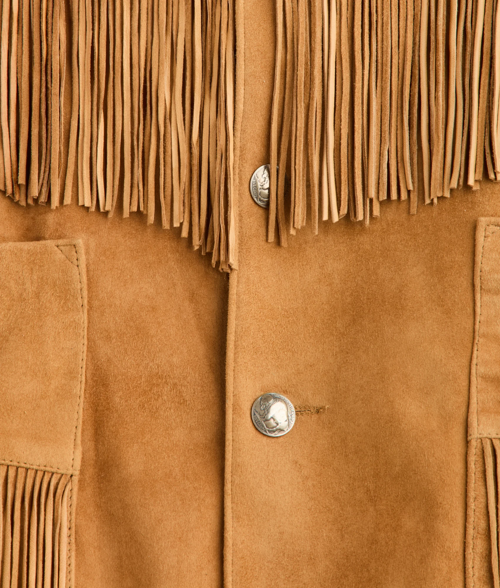 Maverick Fringe Jacket :: Tan - Image 7