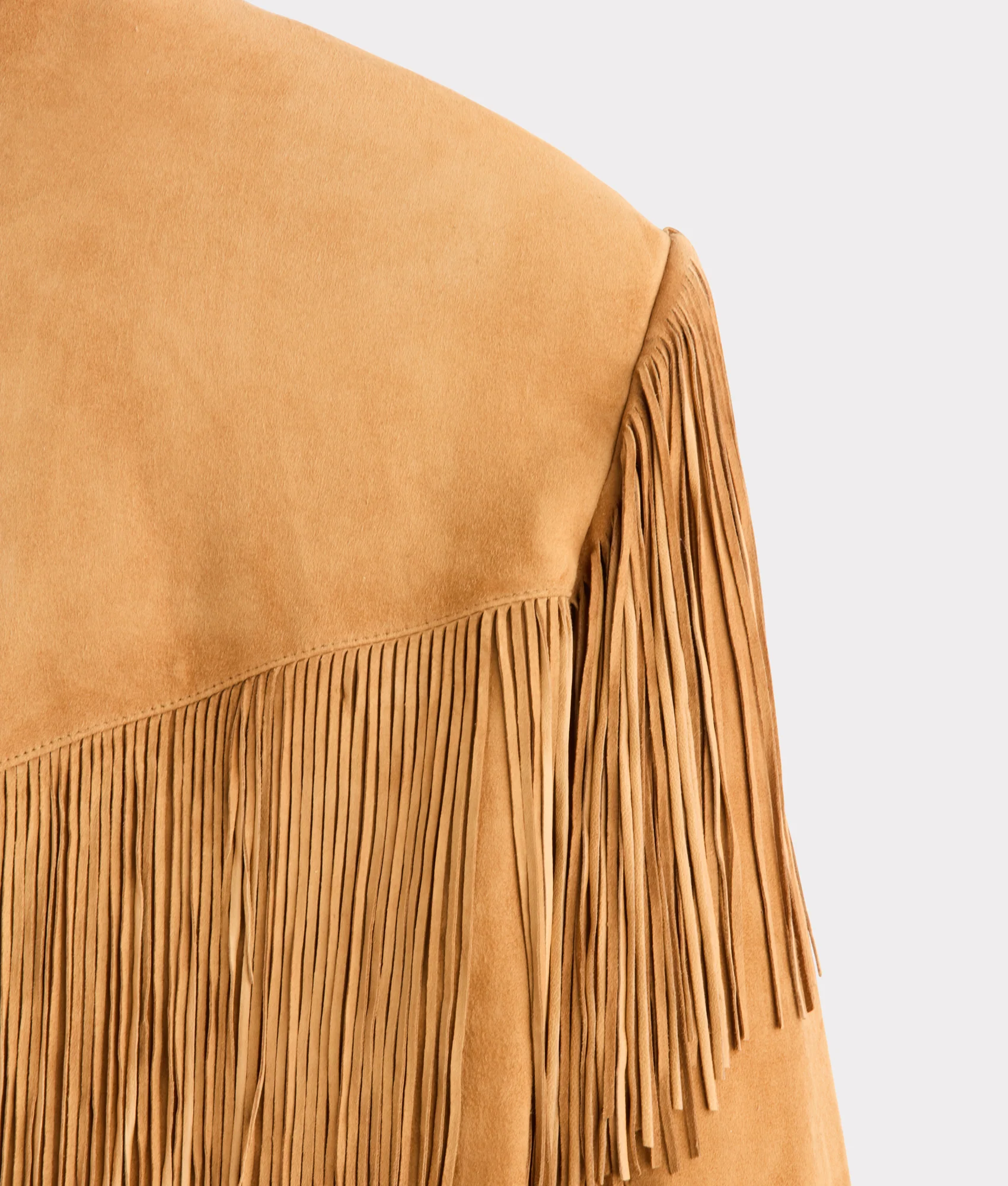 Maverick Fringe Jacket :: Tan - Image 8
