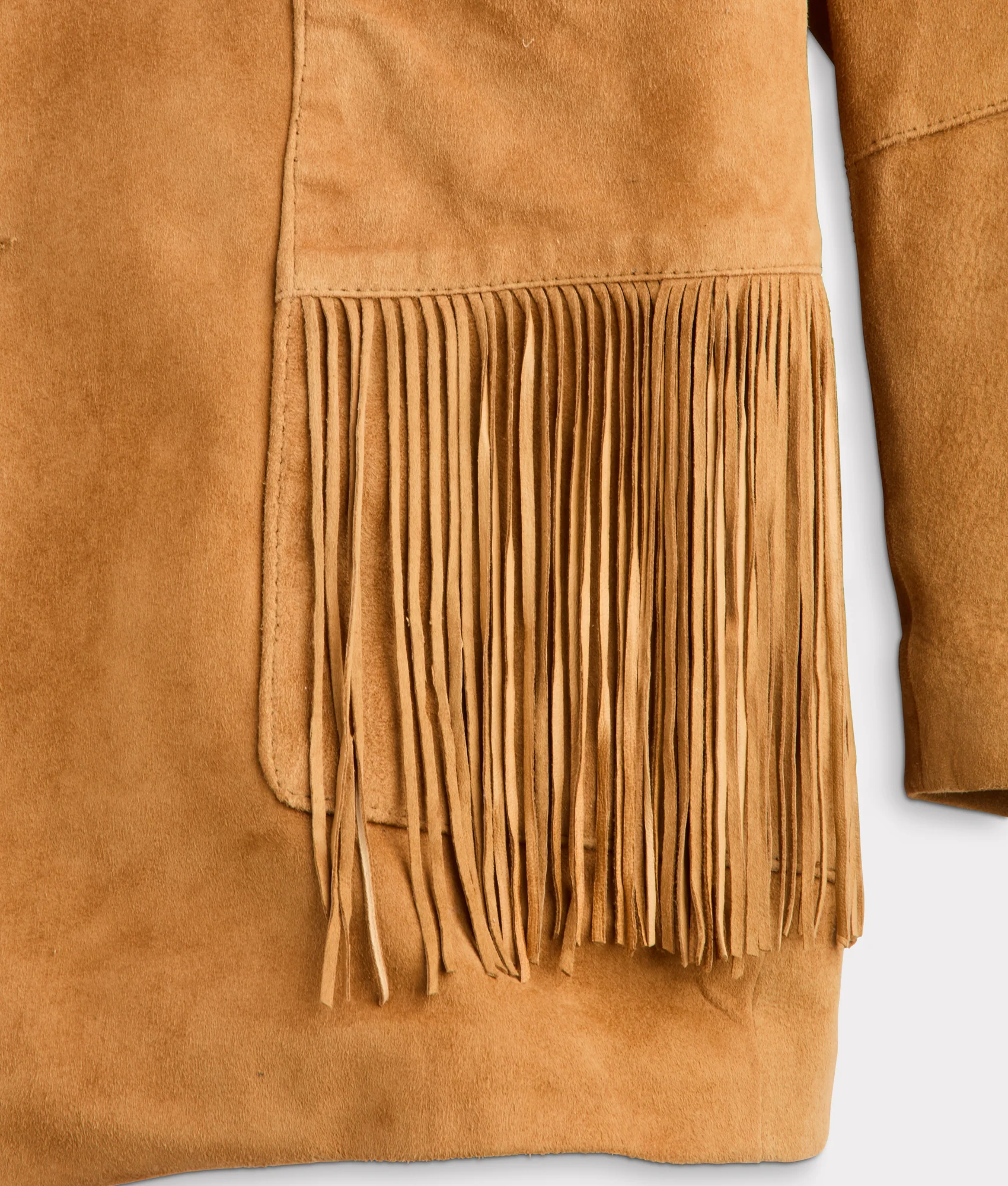 Maverick Fringe Jacket :: Tan - Image 9