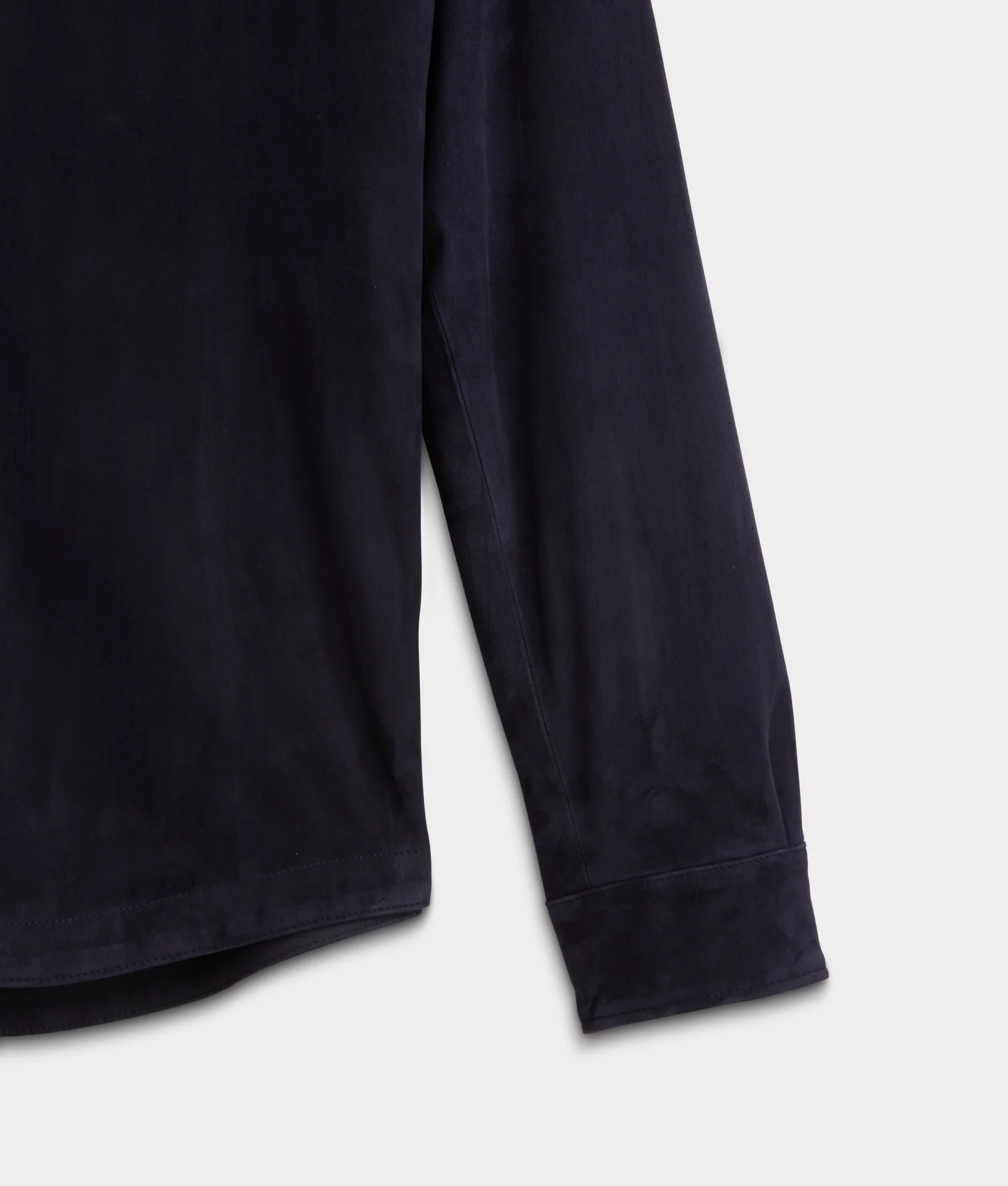 Ace Suede Shacket :: Dusty Blue - Image 10