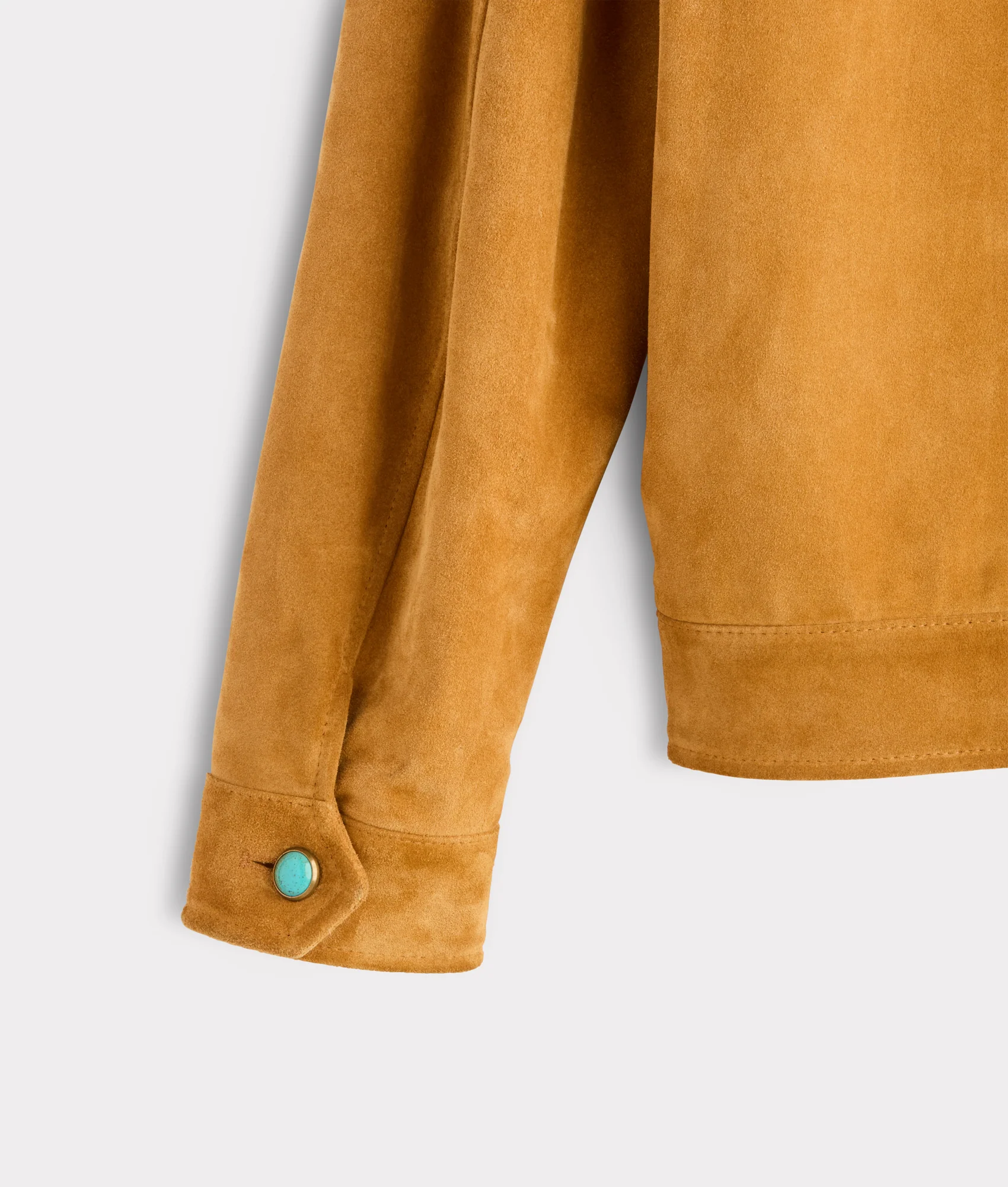Dasan Suede Jacket :: Mustard Tan - Image 10