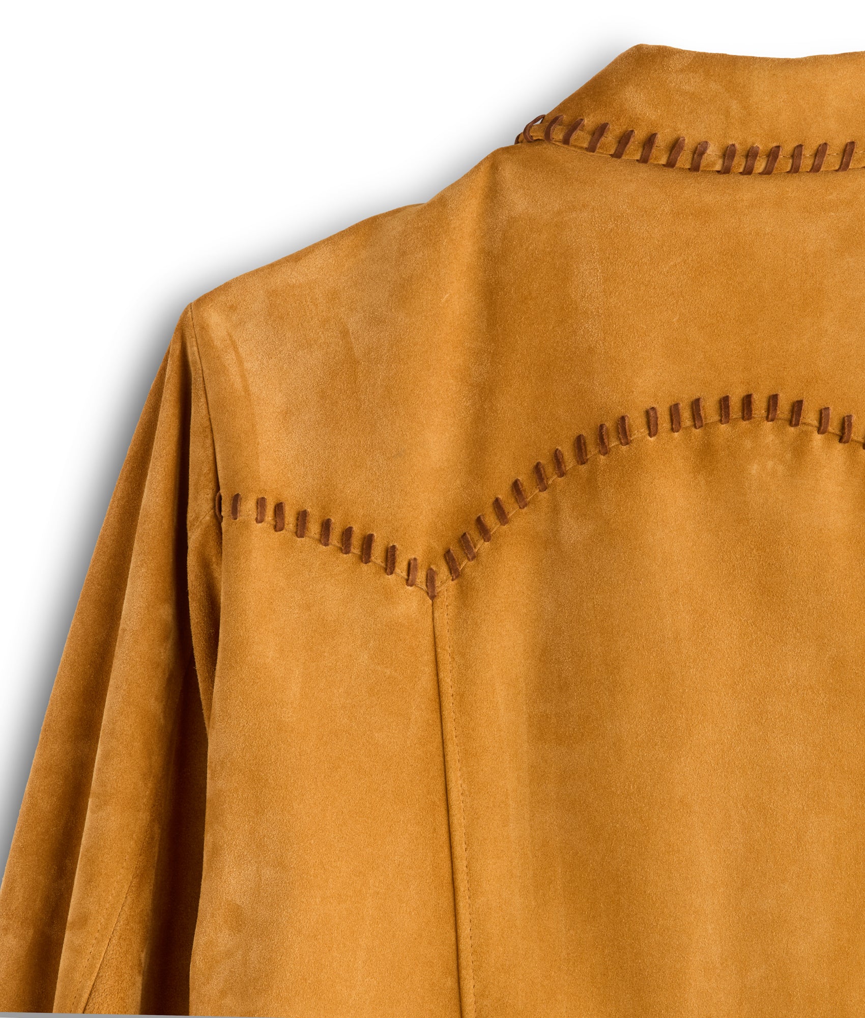Dasan Suede Jacket :: Mustard Tan - Image 11