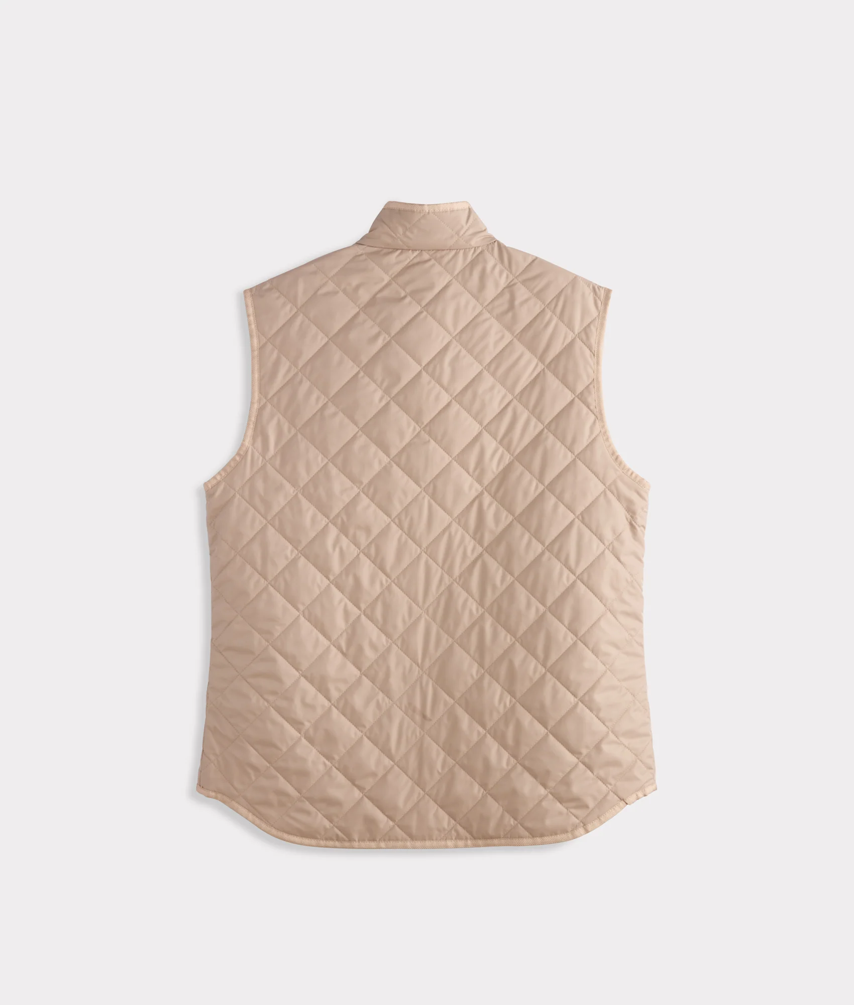 Jameson Quilted Vest :: Khaki - Image 3