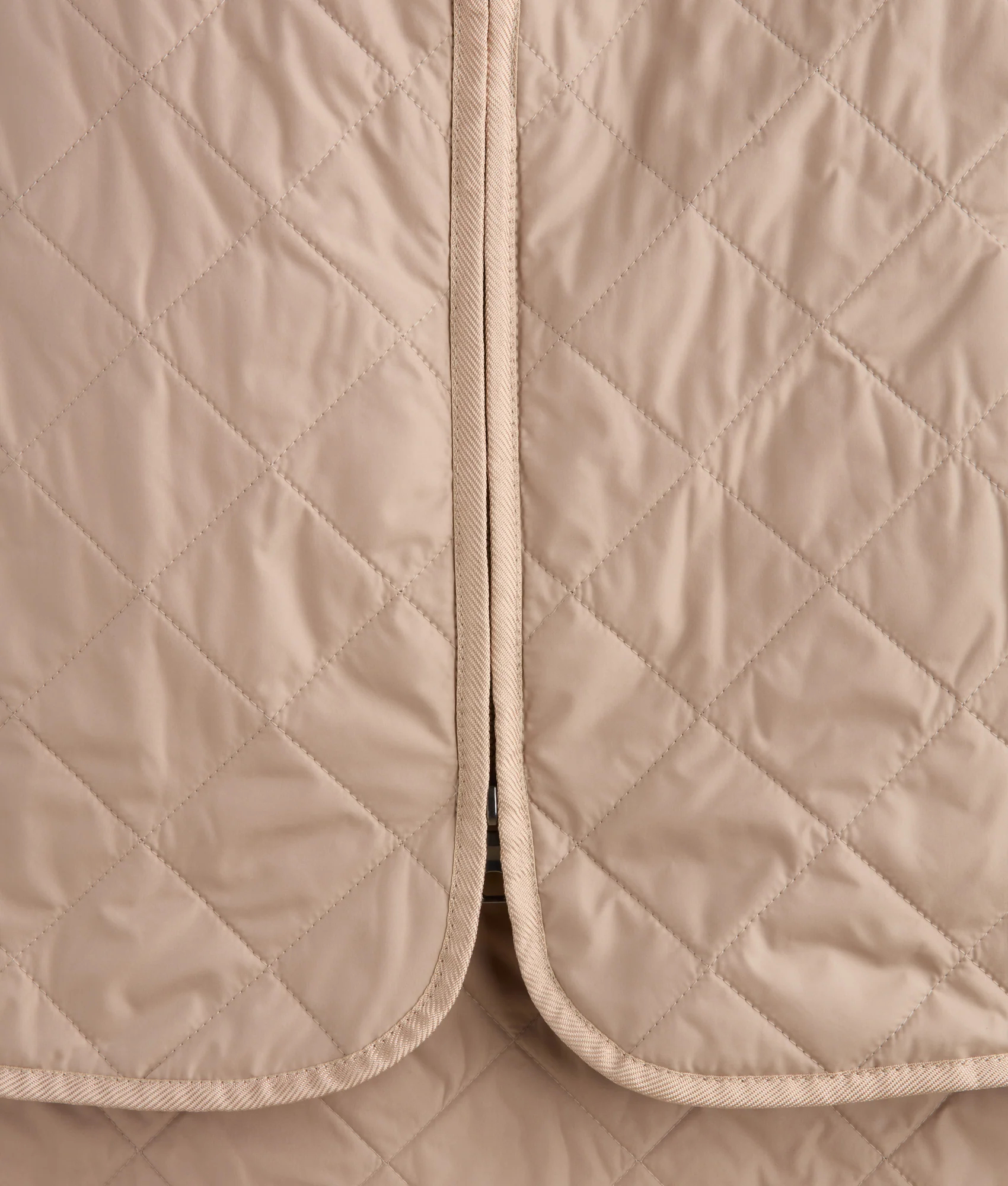 Jameson Quilted Vest :: Khaki - Image 6