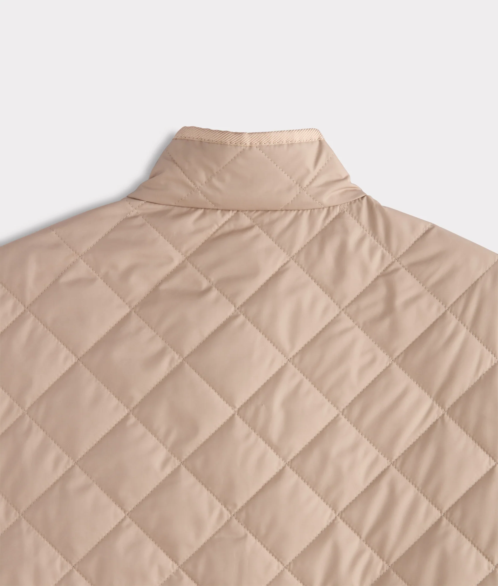 Jameson Quilted Vest :: Khaki - Image 8