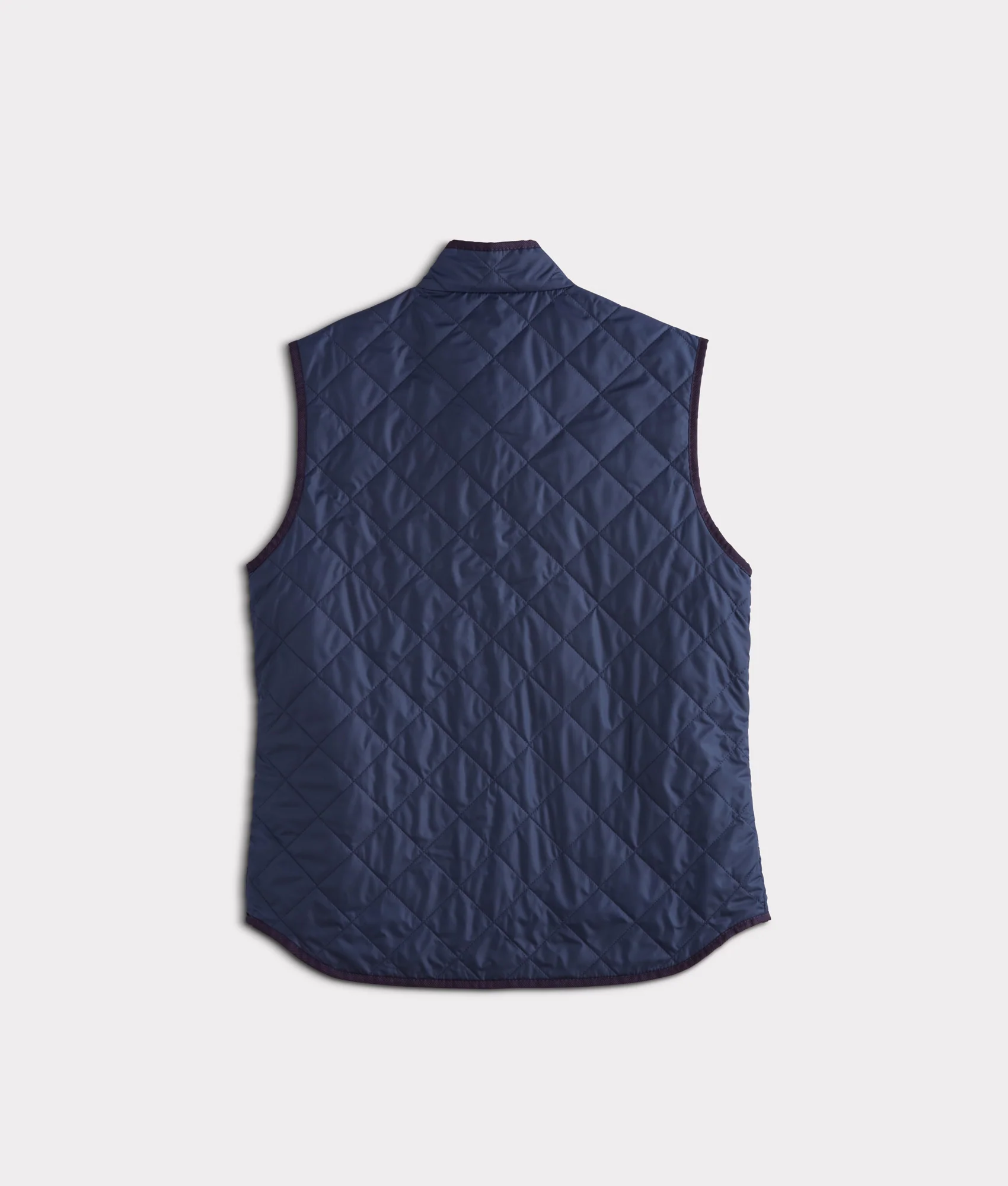 Jameson Quilted Vest :: Navy - Image 3