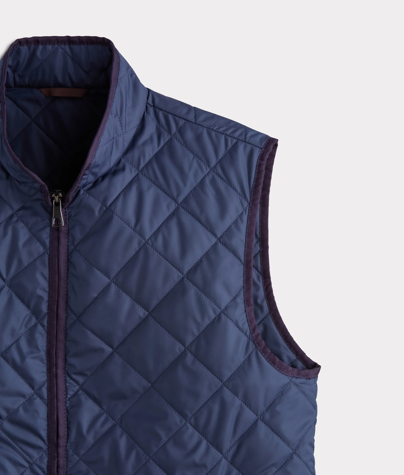 Jameson Quilted Vest :: Navy - Image 5