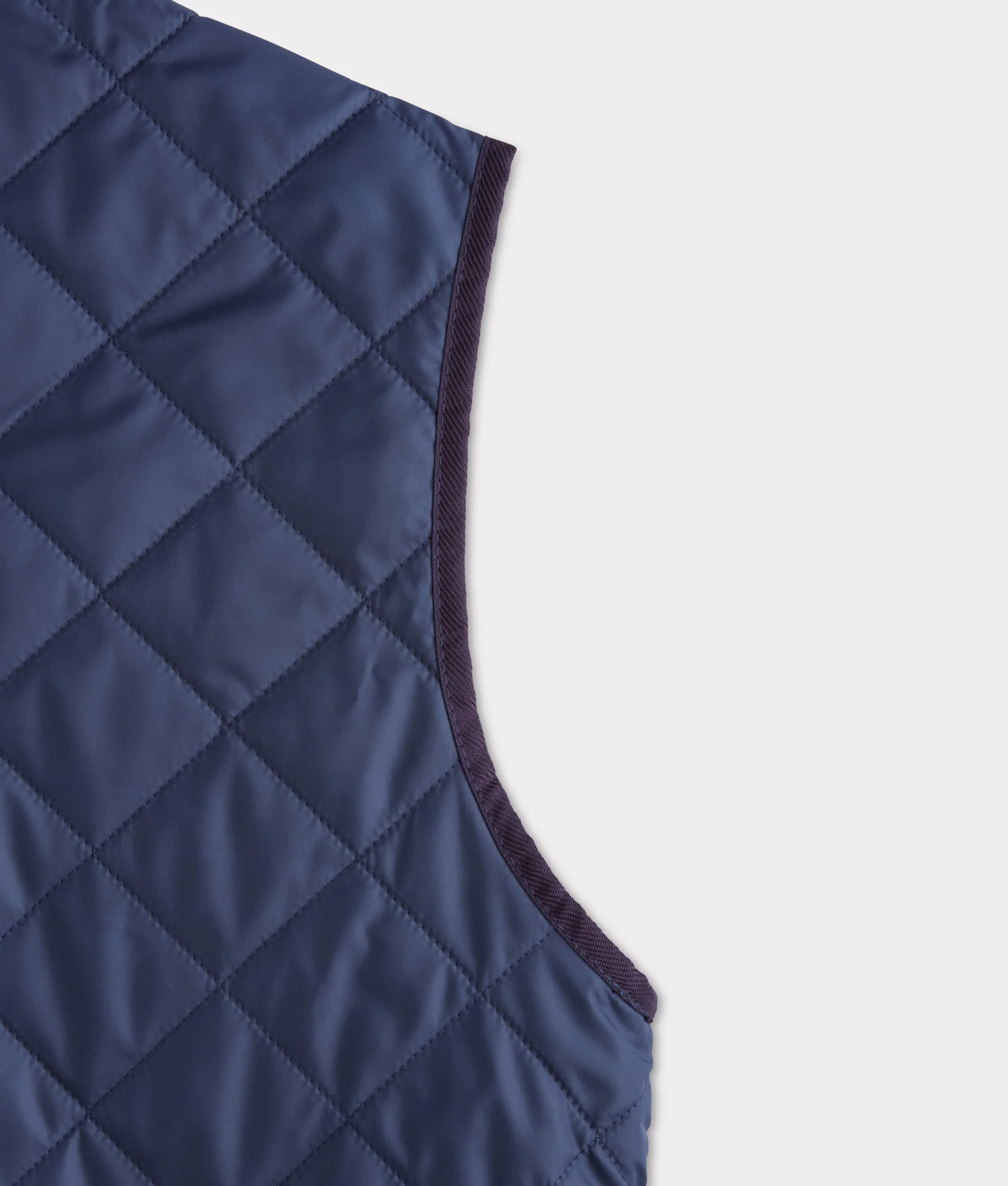 Jameson Quilted Vest :: Navy - Image 9