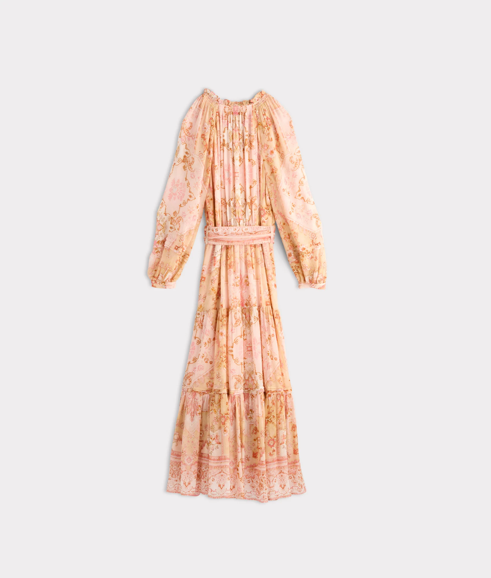 Iris Dress :: Coral - Image 3