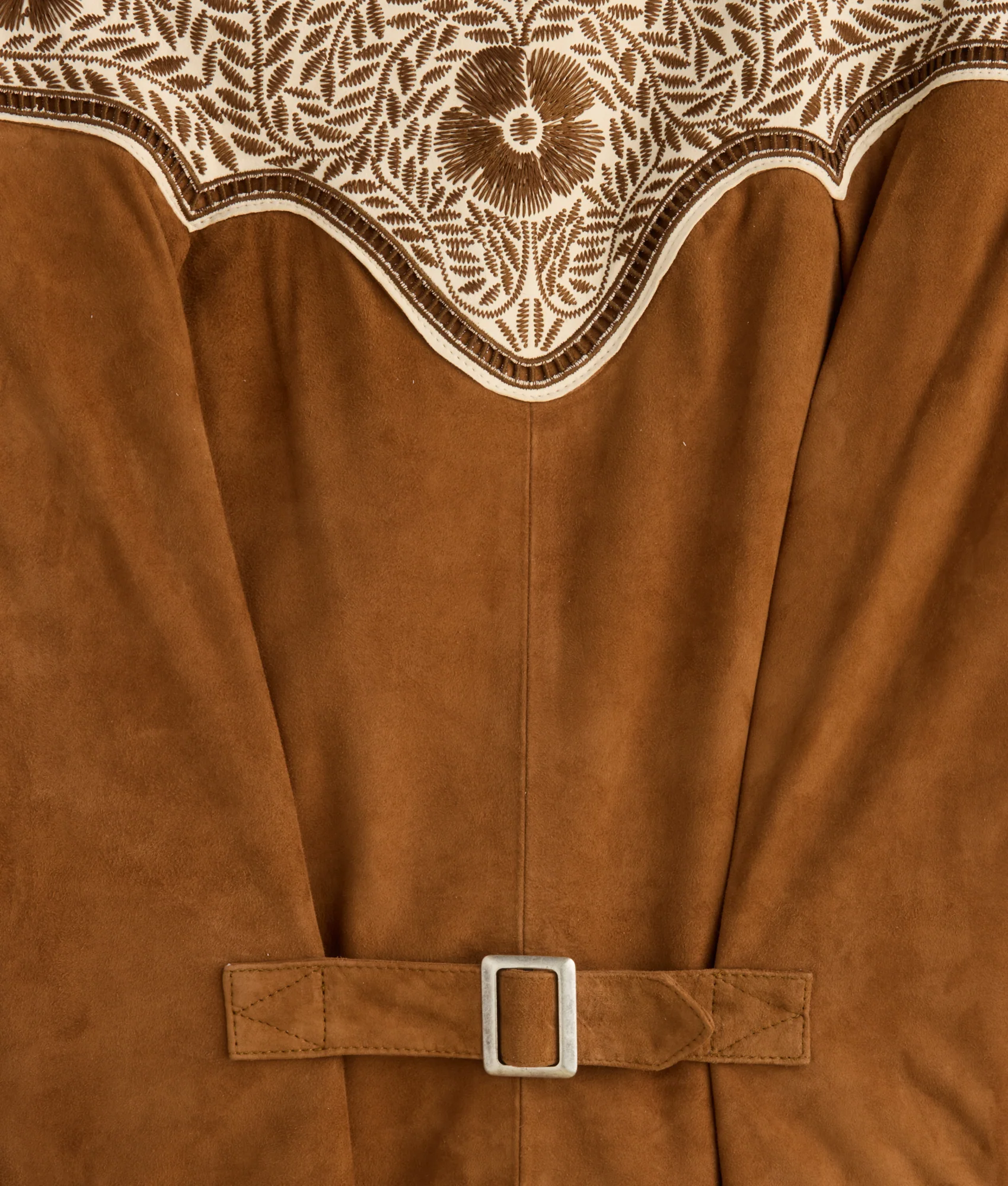 Grace Suede Shacket :: Camel - Image 13