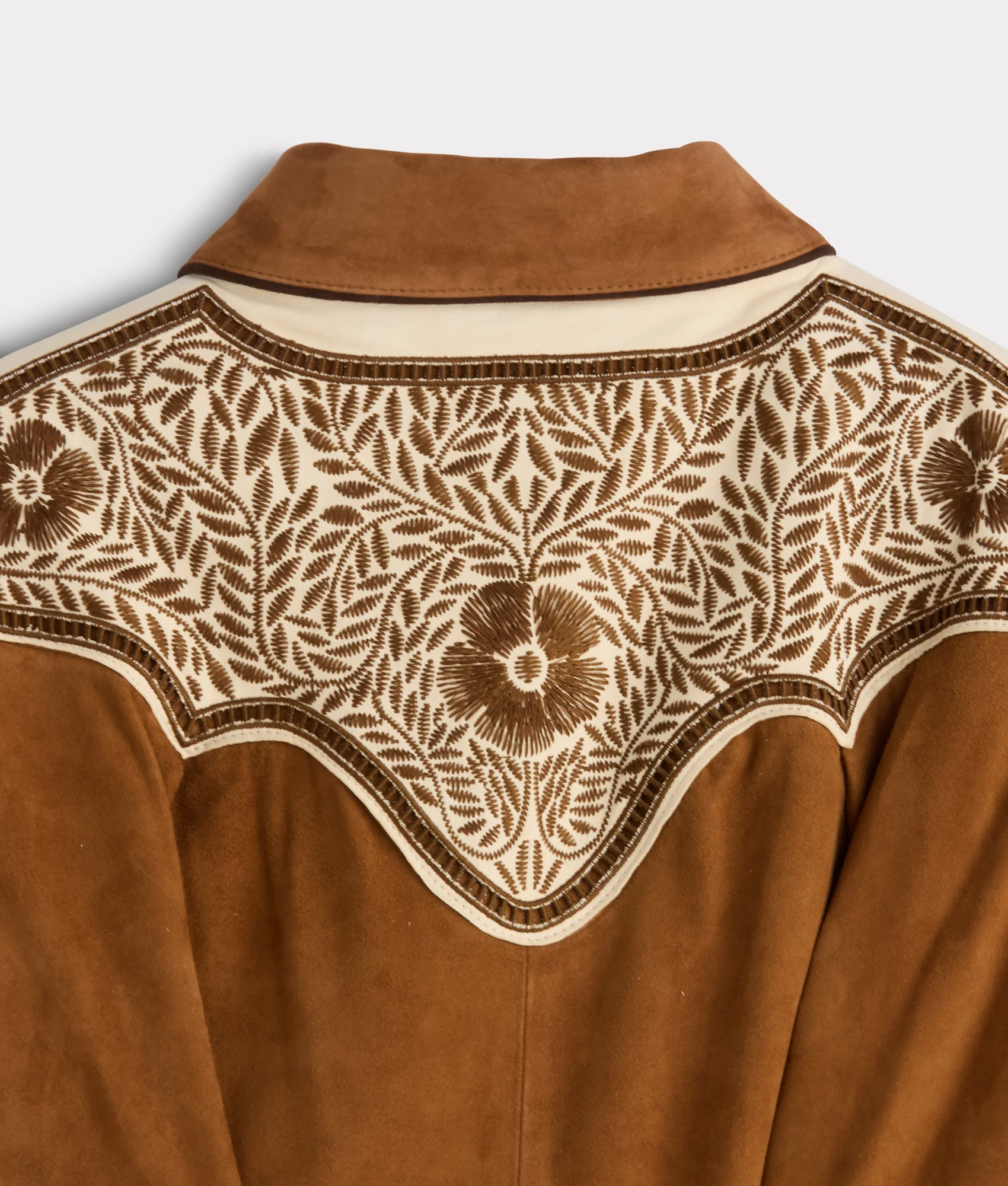 Grace Suede Shacket :: Camel - Image 5