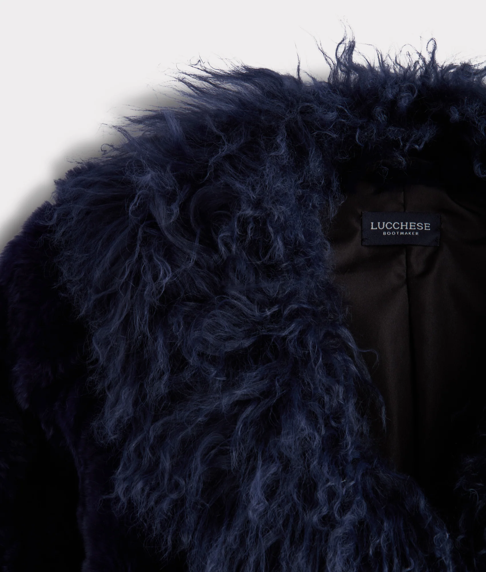 Melbourn Fur Jacket :: Navy - Image 6