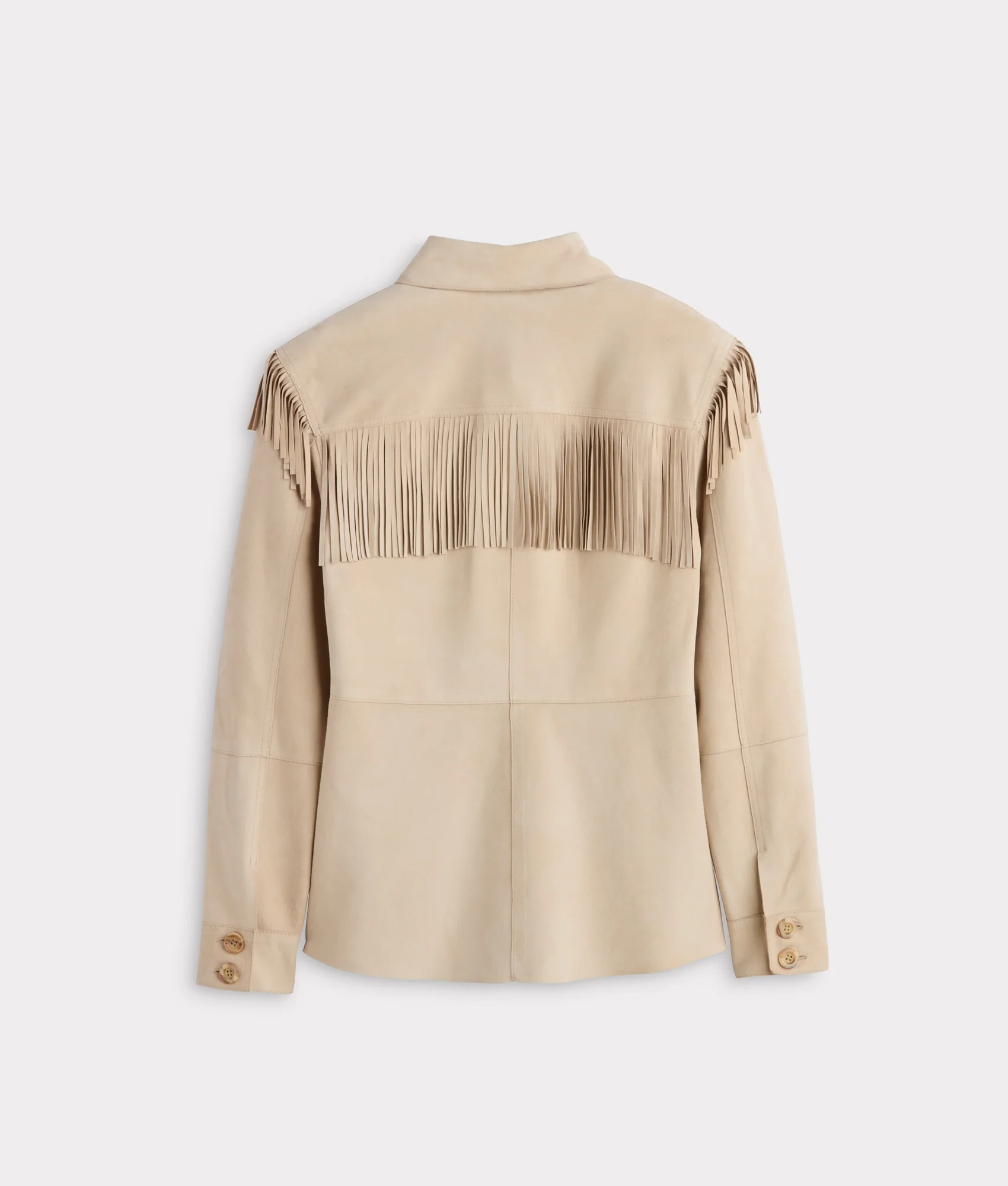 Olathe Fringe Jacket :: Sand - Image 3