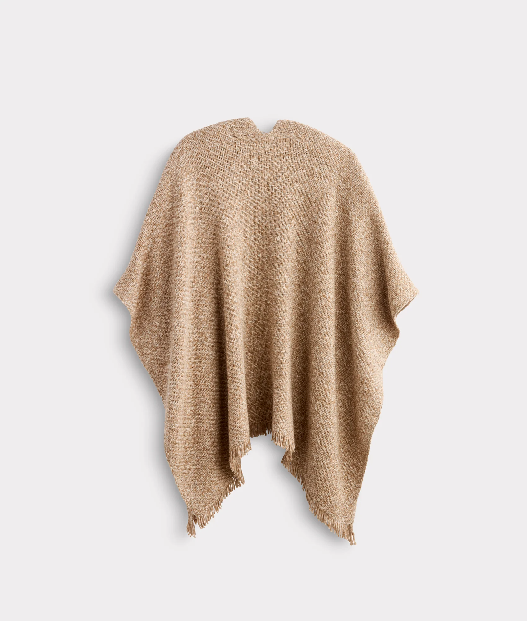 Ava Short Cape :: Light Brown - Image 2