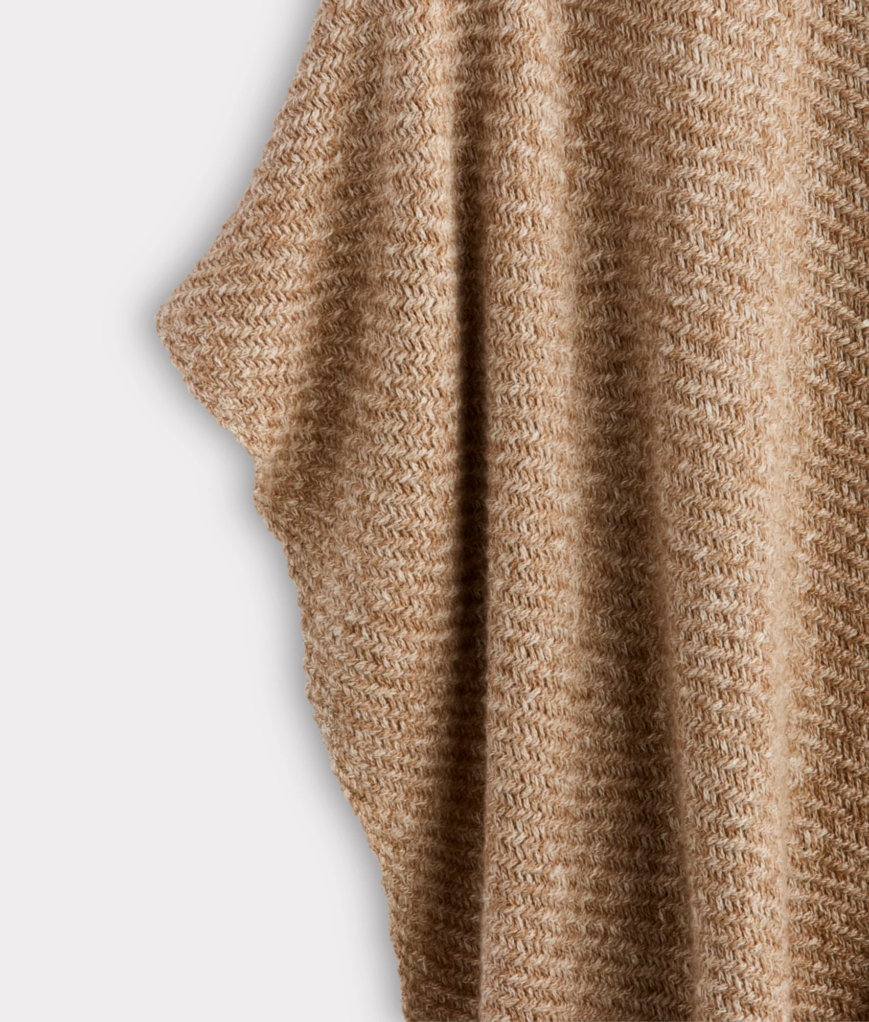 Ava Short Cape :: Light Brown - Image 5