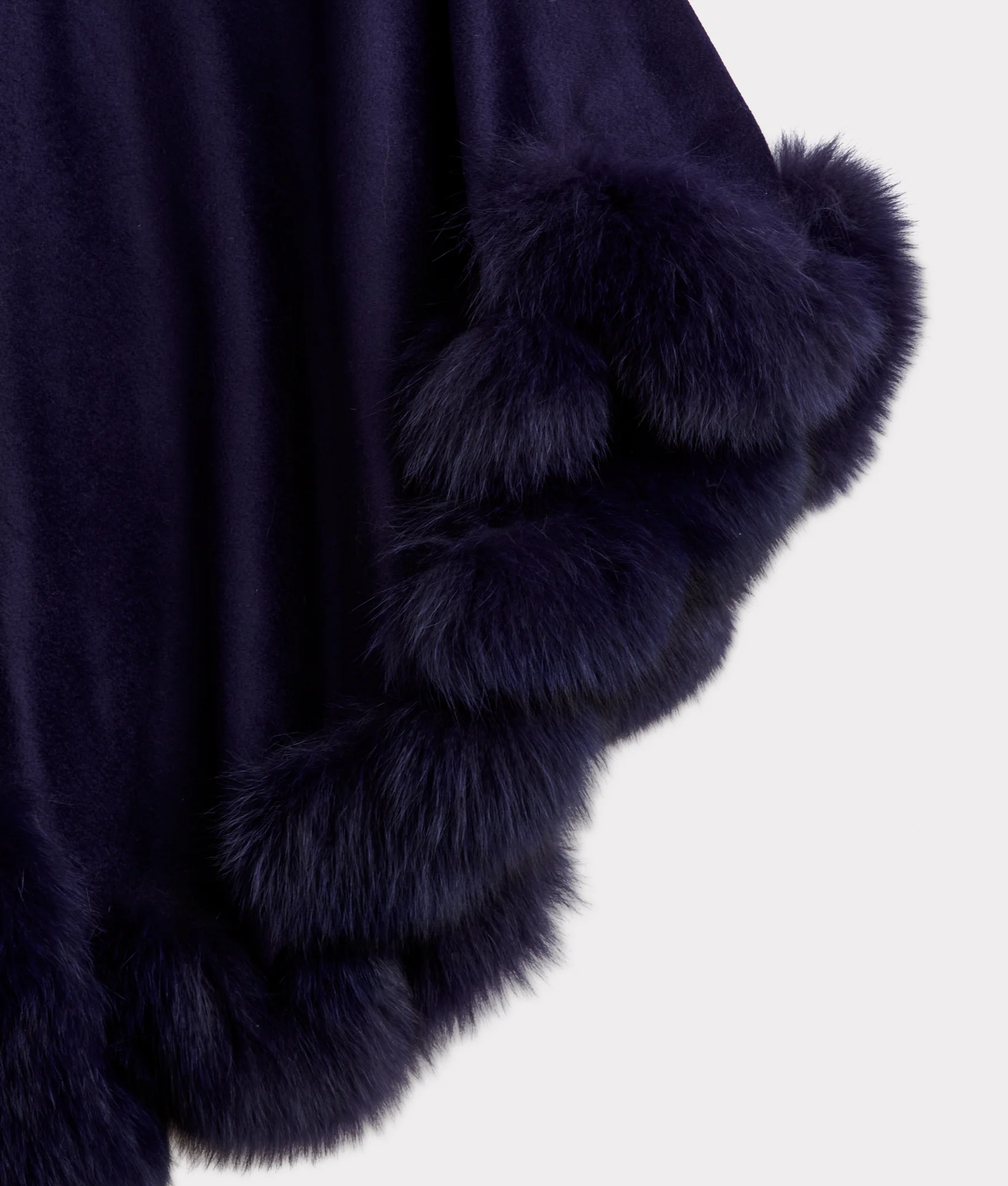 Arden Cashmere Wrap :: Navy - Image 7
